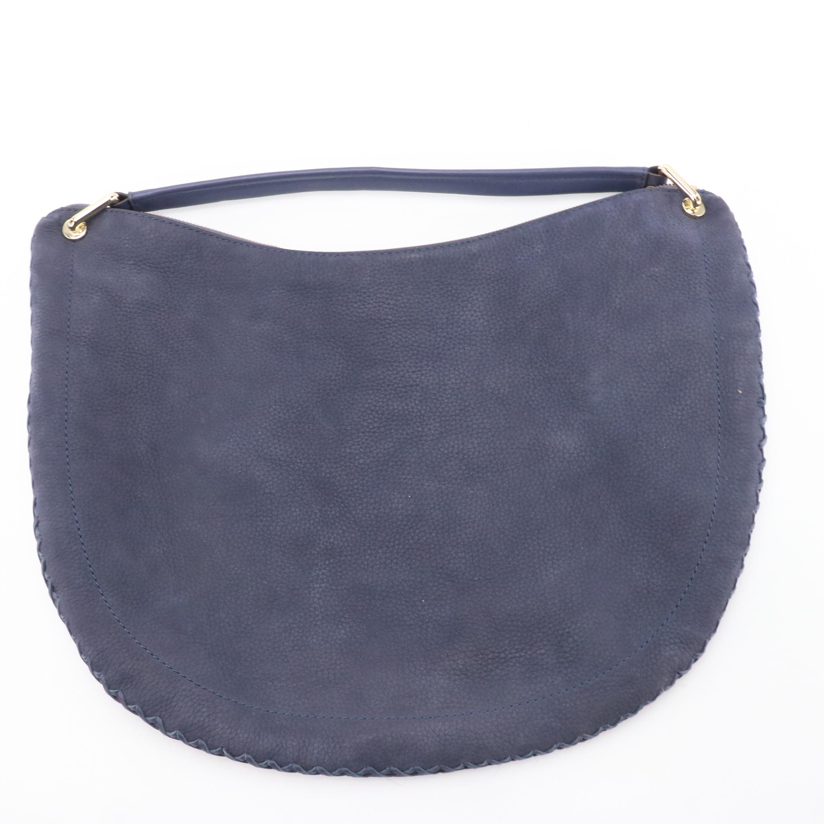 Kate Spade Mint Leather Crossbody Wallet & Somerton Street Caryl Suede Hobo Bag