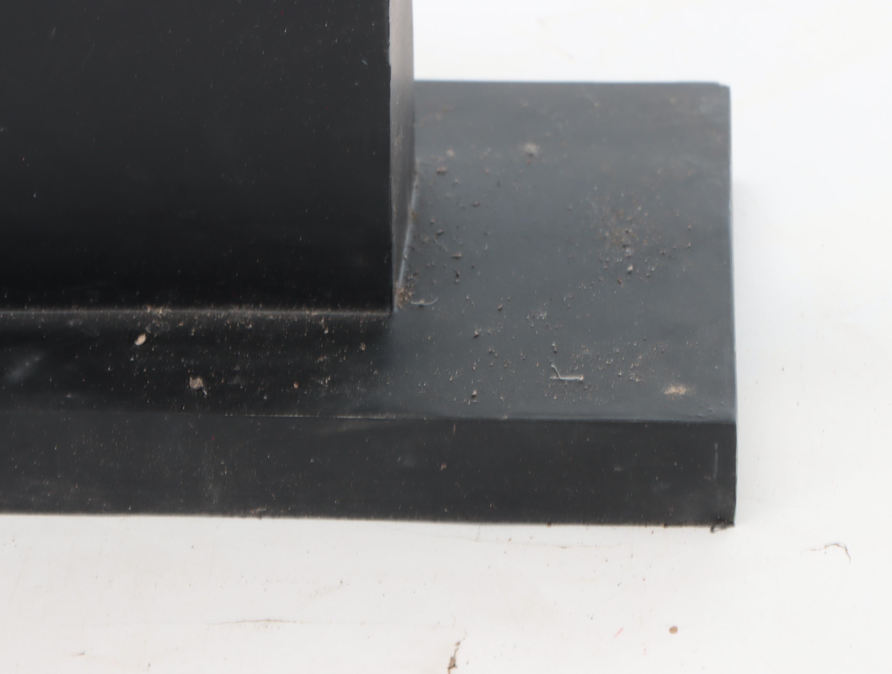 Carved Stone Tablet on Stand