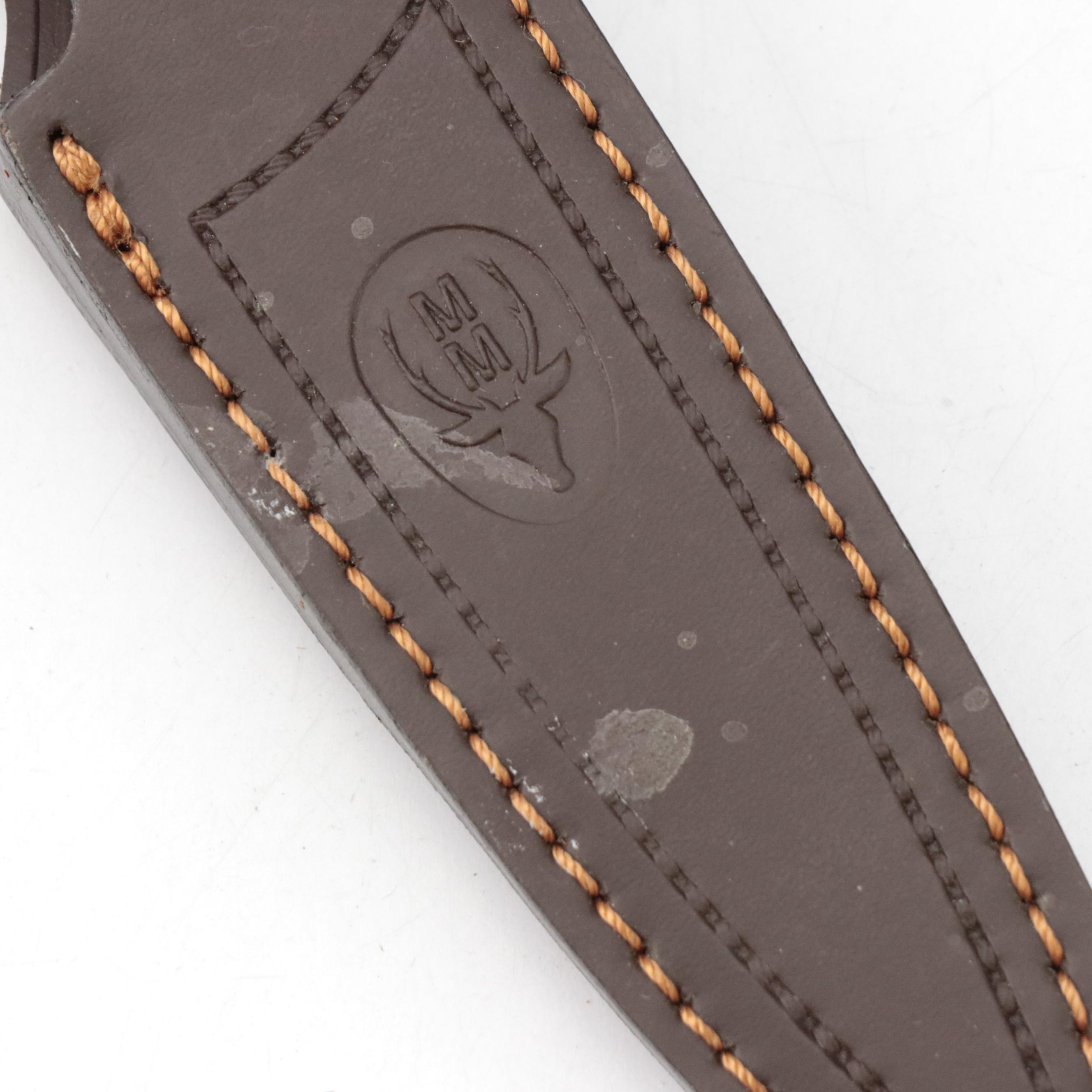 Muela Criollo Fixed Blade Knife and Leather Sheath with Remington Multi-Tool