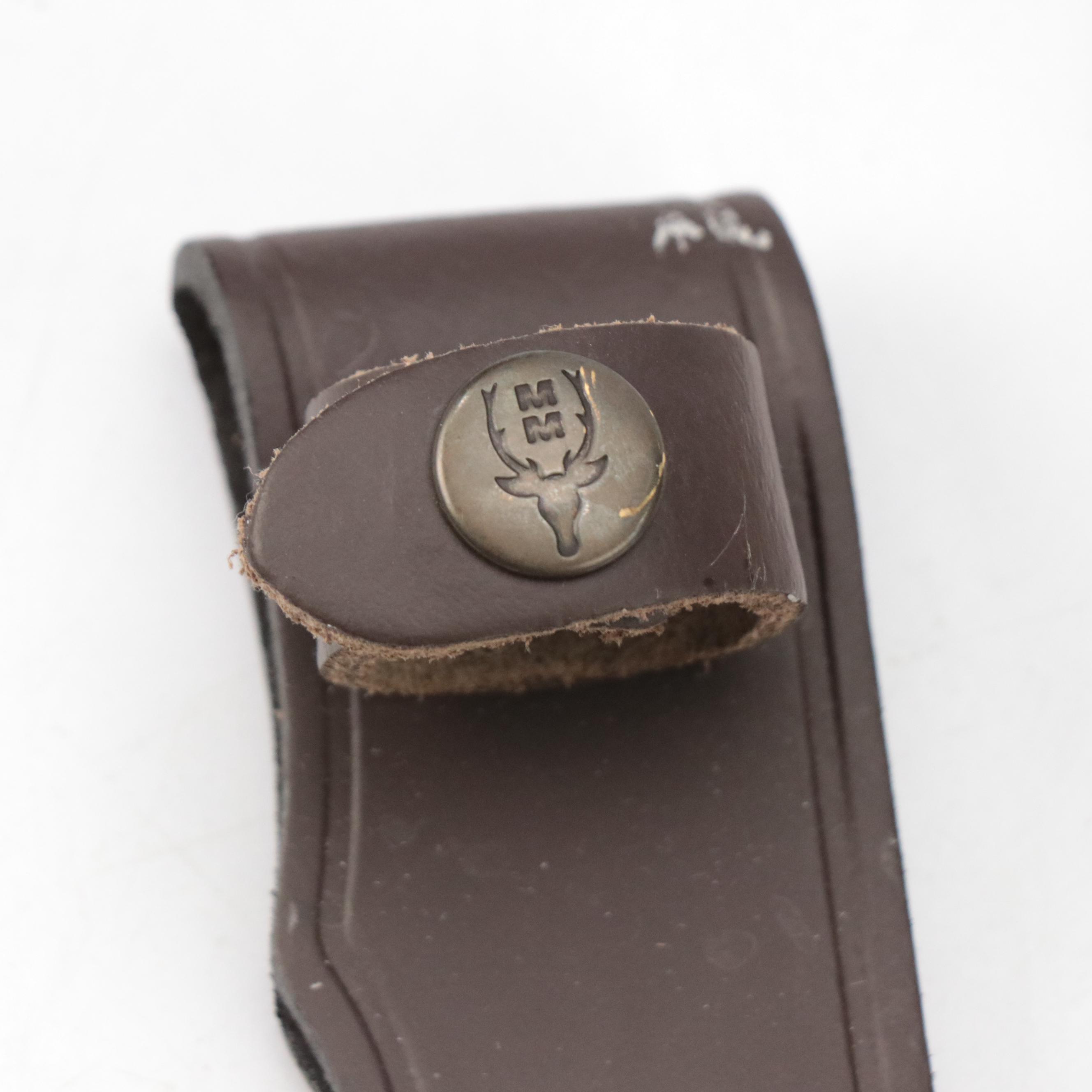 Muela Criollo Fixed Blade Knife and Leather Sheath with Remington Multi-Tool