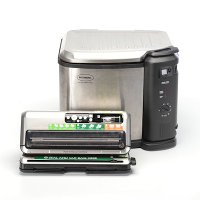 Butterball Electric Turkey Fryer and FoodSaver Vacuum Sealer