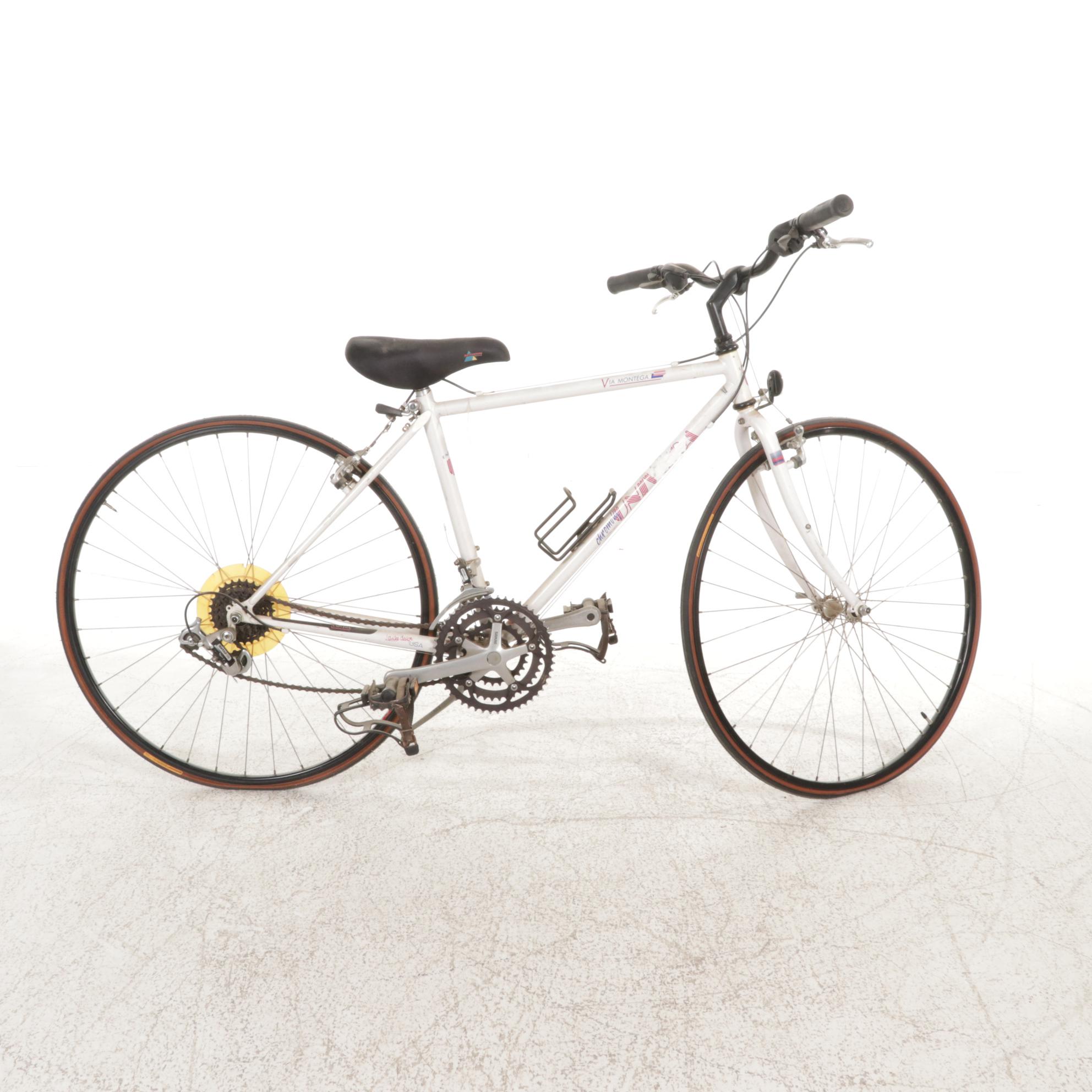 Univega Via Montega Chromoly Hybrid Bicycle, 1990s