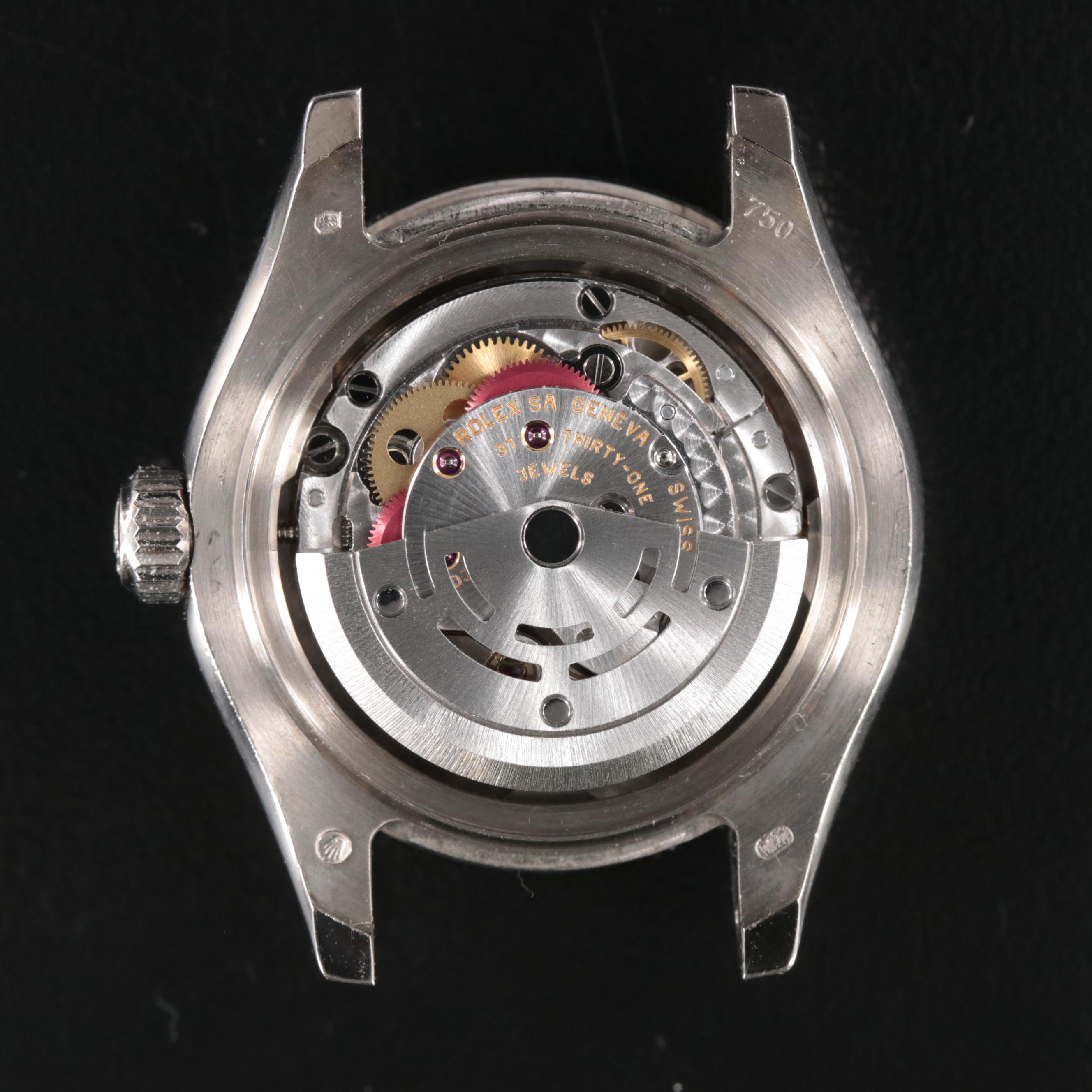 2000 Rolex Pearlmaster 1.54 CTW Factory Diamond Dial & Bezel 18K Gold Watch