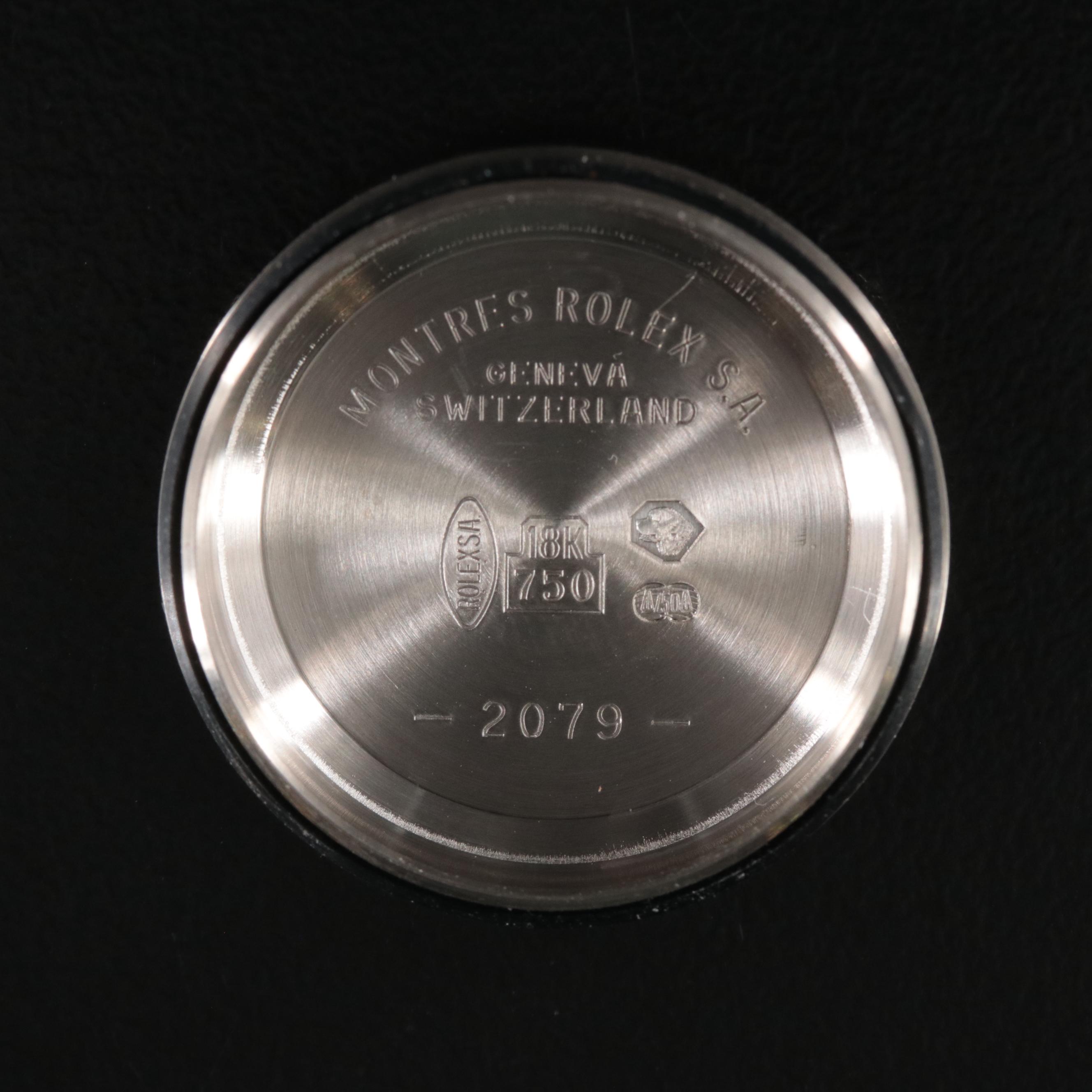 2000 Rolex Pearlmaster 1.54 CTW Factory Diamond Dial & Bezel 18K Gold Watch