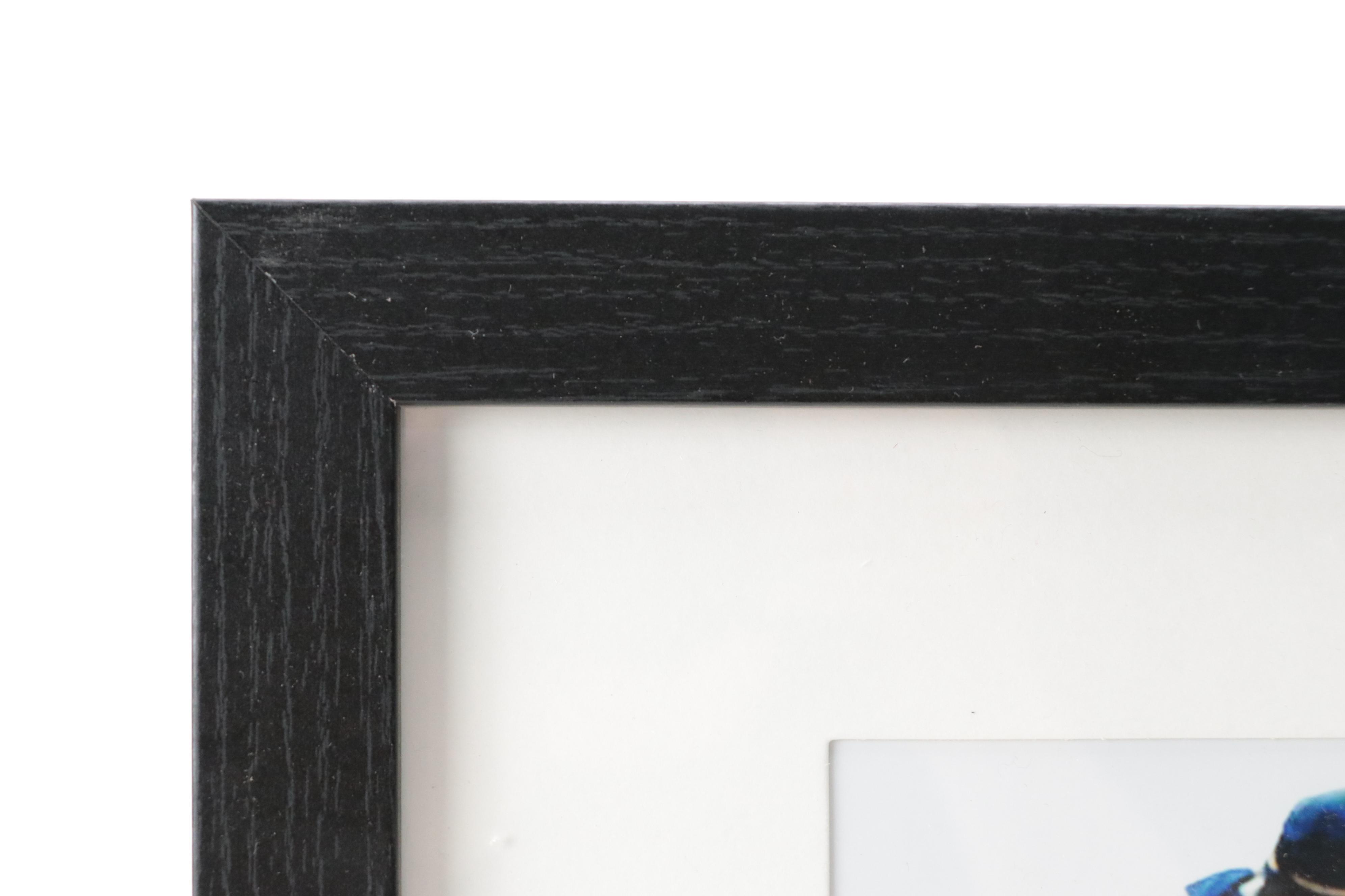 Ron Turcotte Riding Secretariat Signed Giclée in Matted Frame