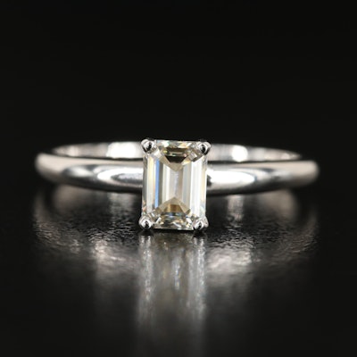 14K 0.70 CT Lab Grown Diamond Solitaire Ring with Online IGI Report