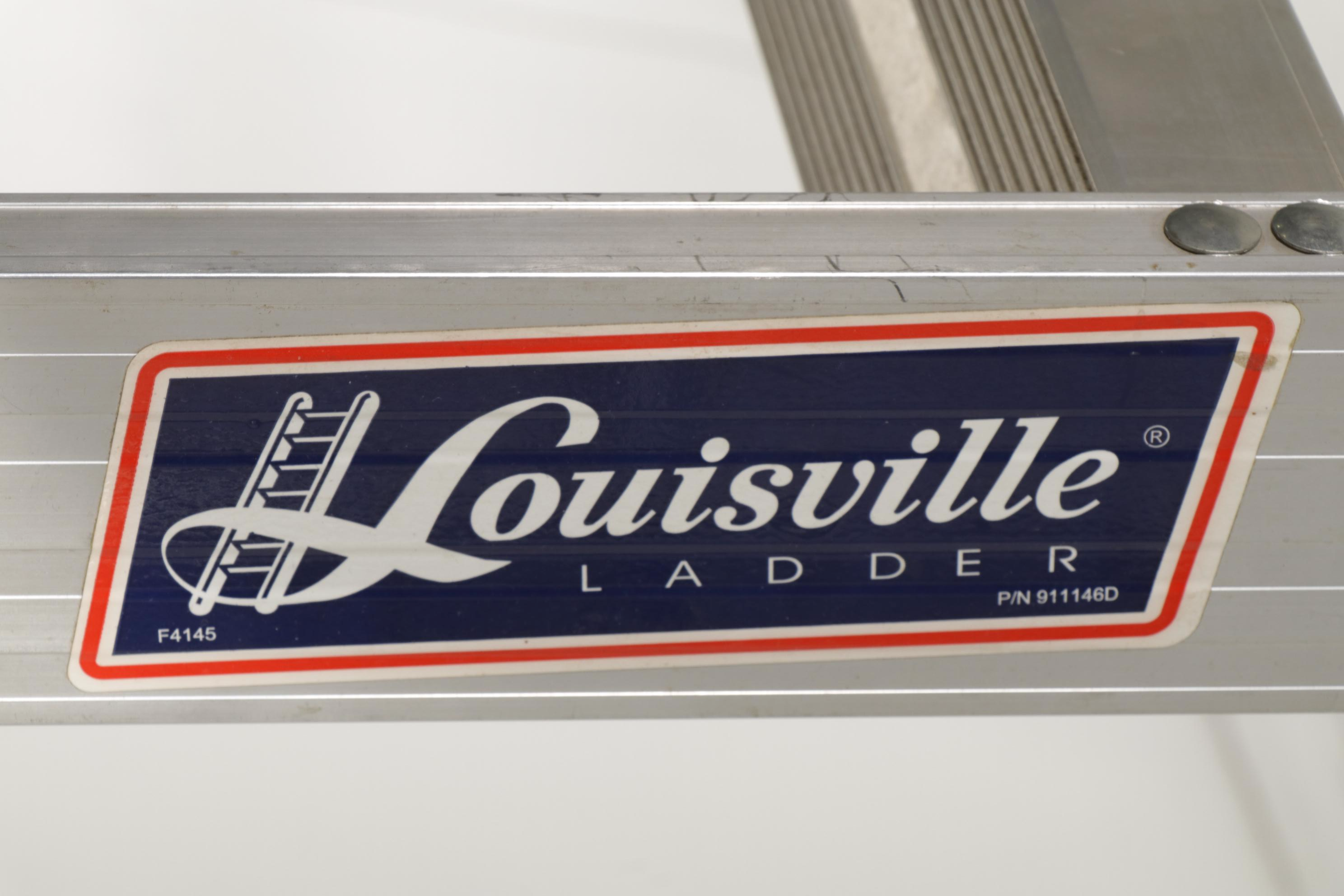 Louisville 10' Step Ladder with Michigan 20' Extension Ladder