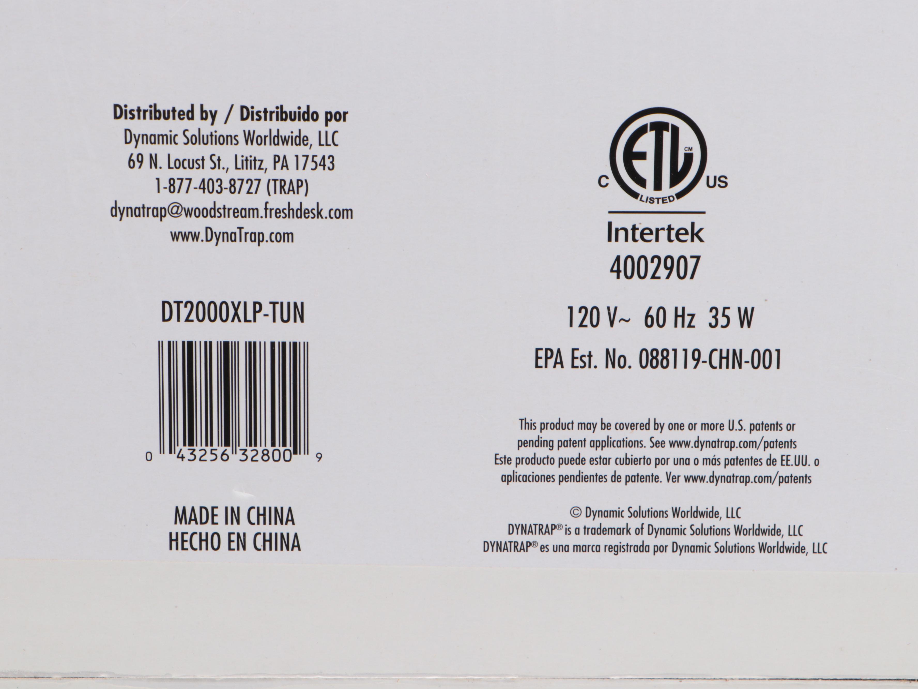 DRT DynaTrap XL Mosquito and Other Insect Trap