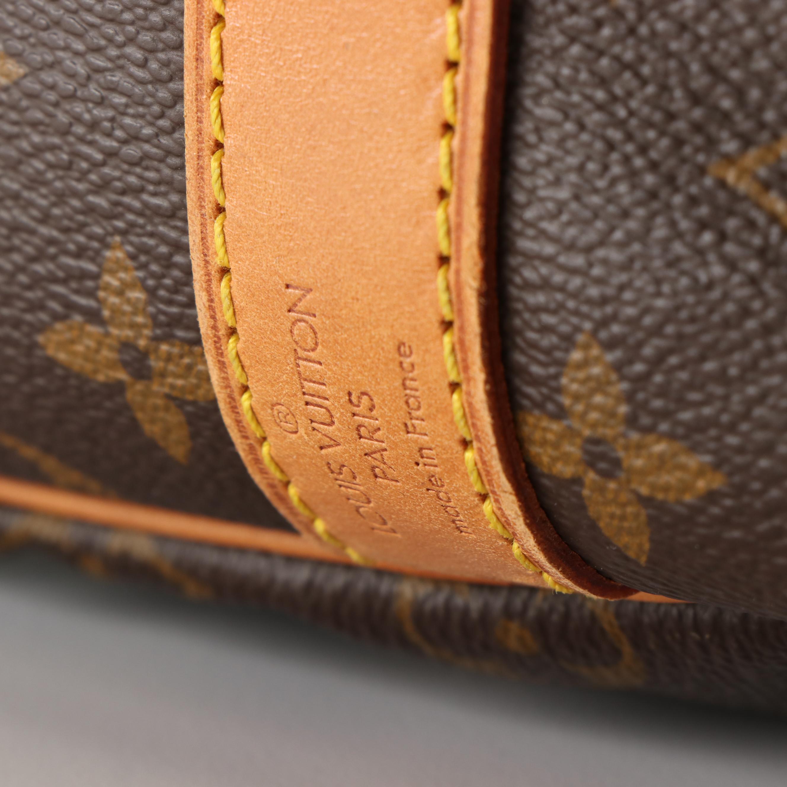 Louis Vuitton Keepall 50 Travel Bag in Brown Monogram Canvas