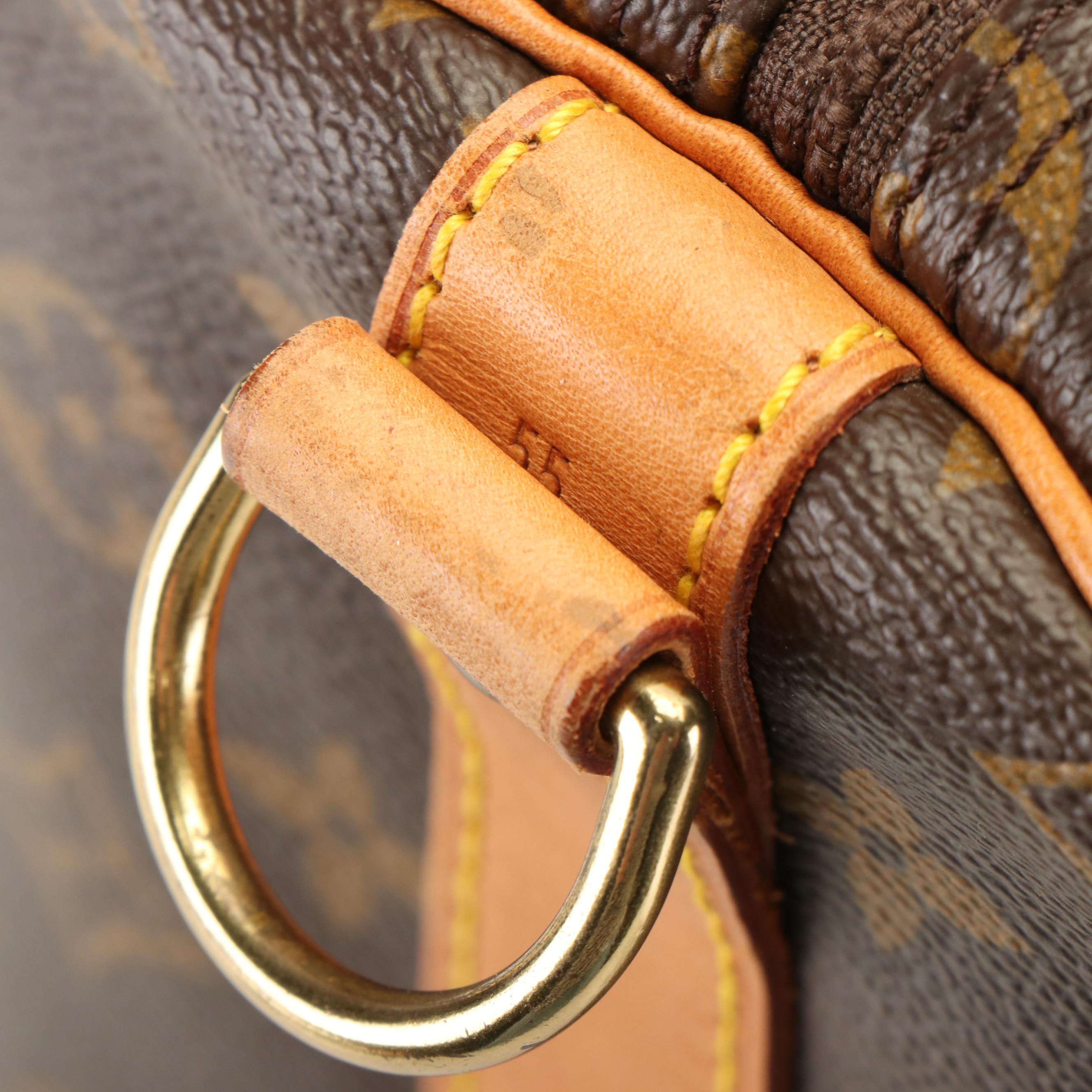 Louis Vuitton Keepall 50 Travel Bag in Brown Monogram Canvas