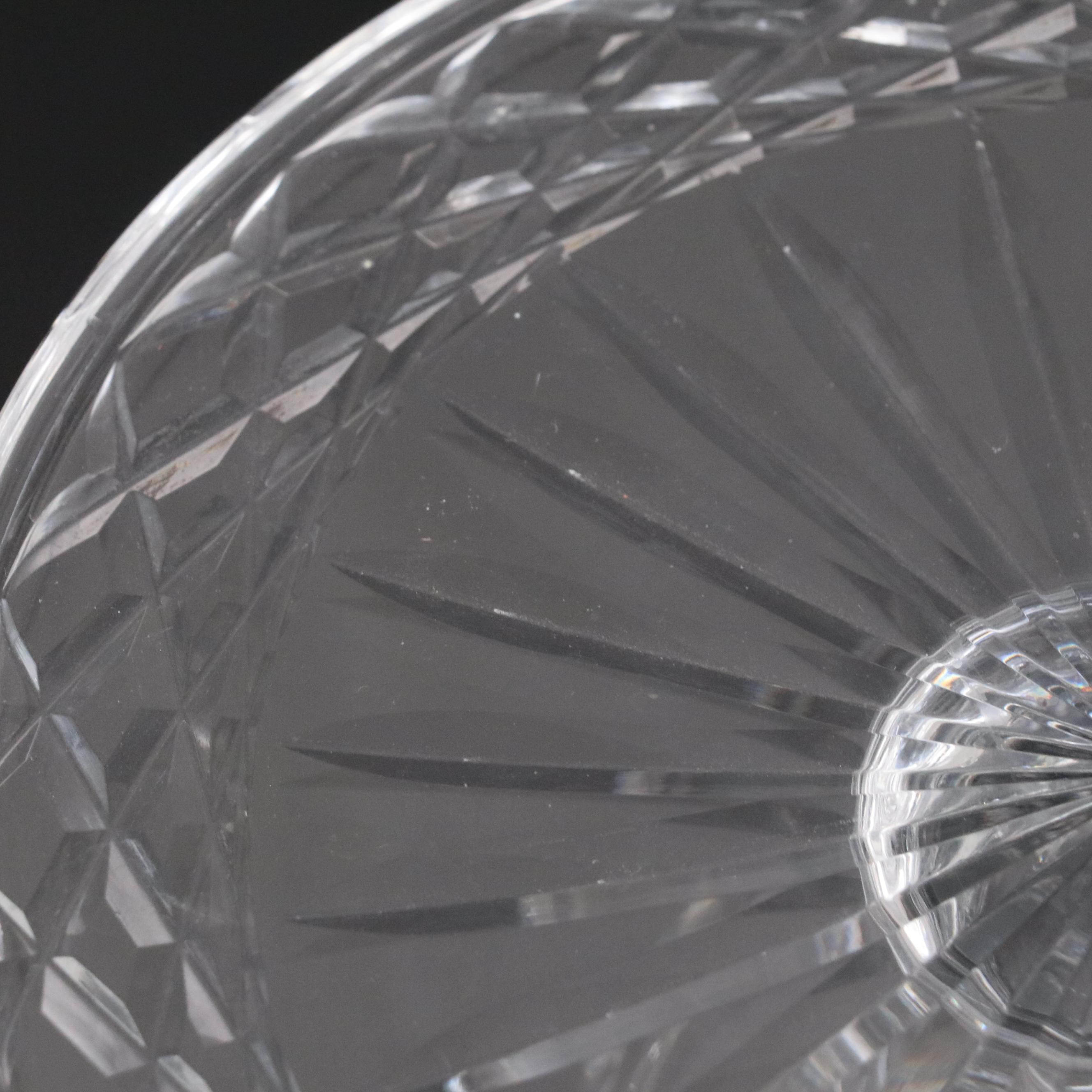 Waterford Crystal Cake Stand and Bridal Cake Knife