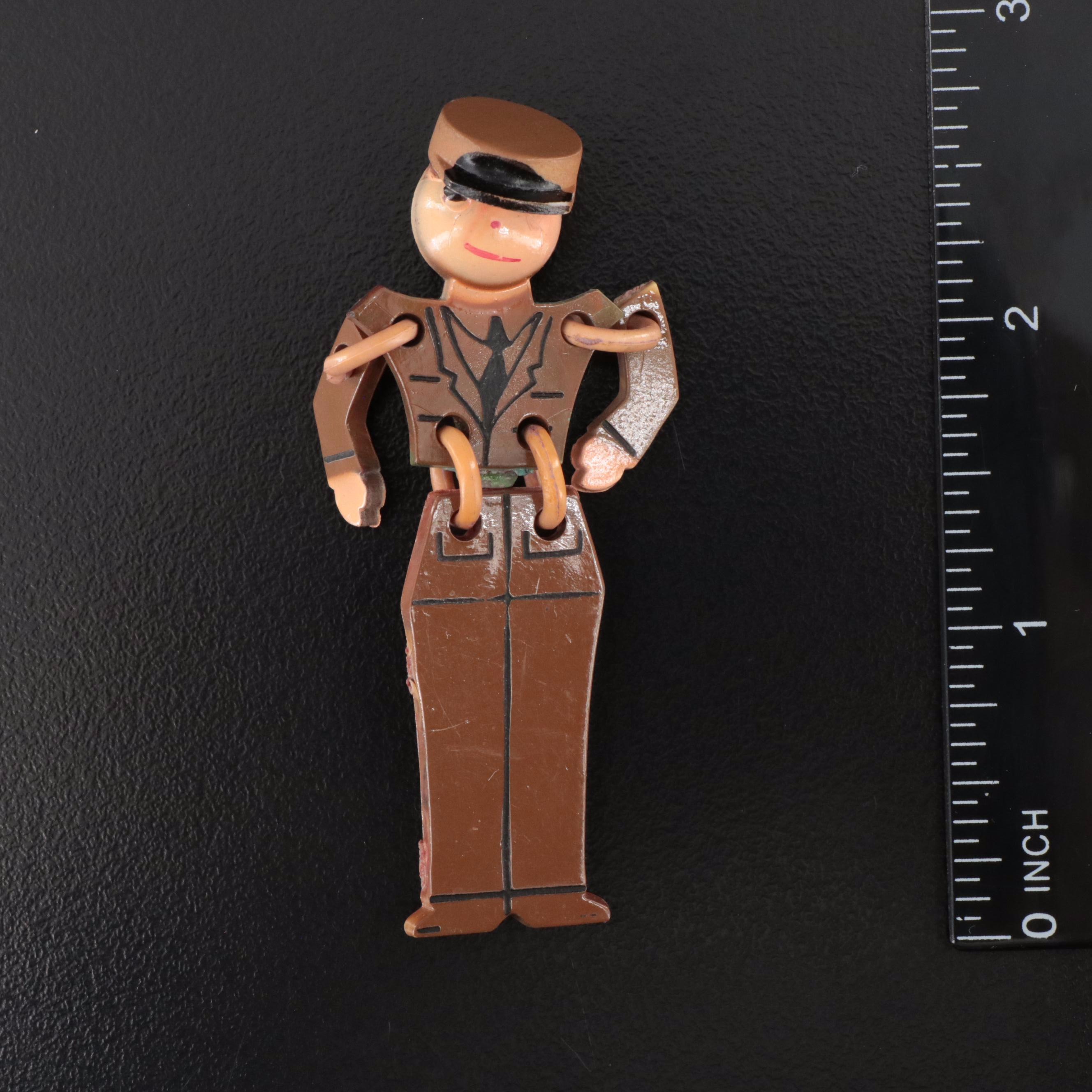 1930s - 40s Early Plastic Jewelry Including Bakelite, Celluloid and Acrylic