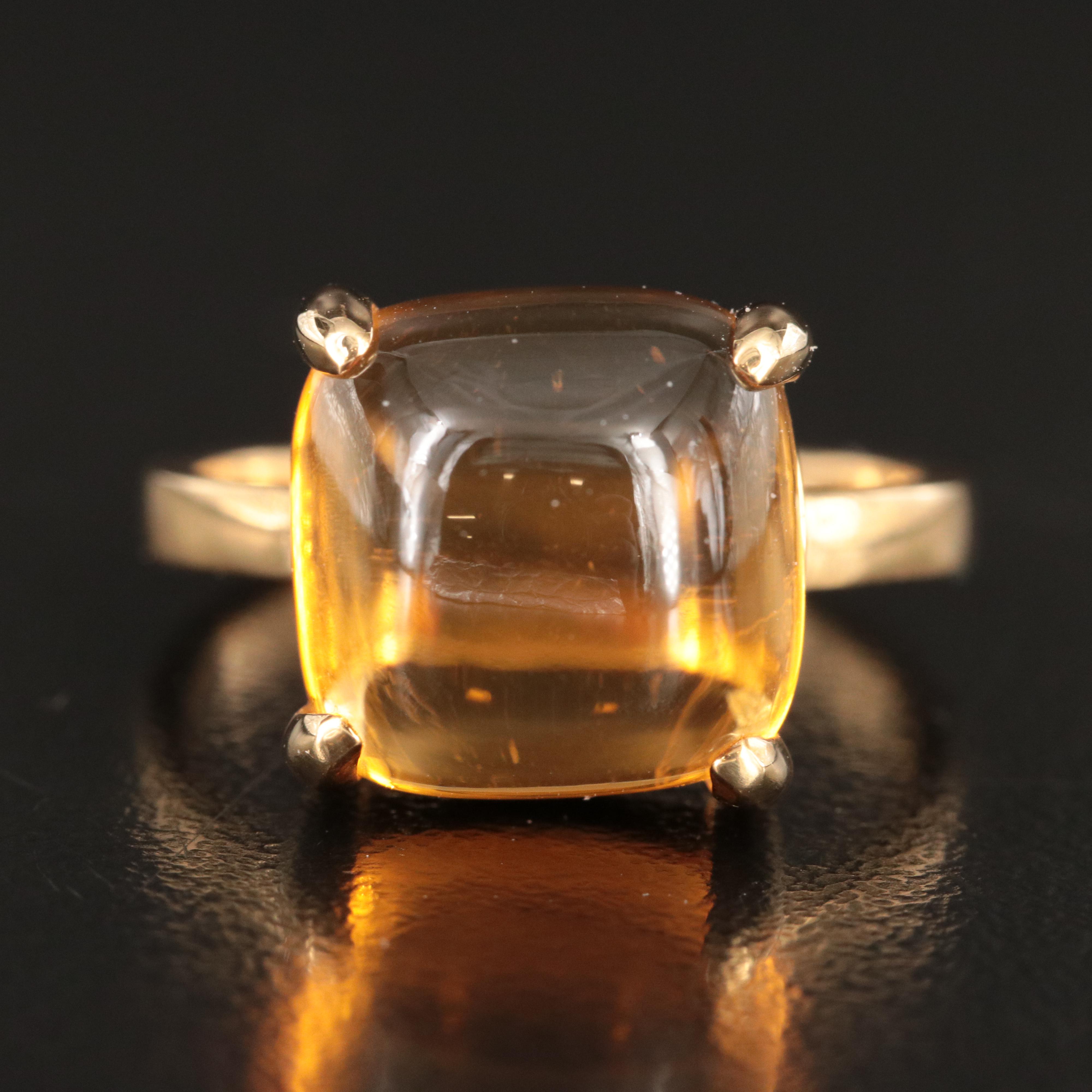 Paloma Picasso for Tiffany & Co. 18K Citrine Sugar Stack Ring