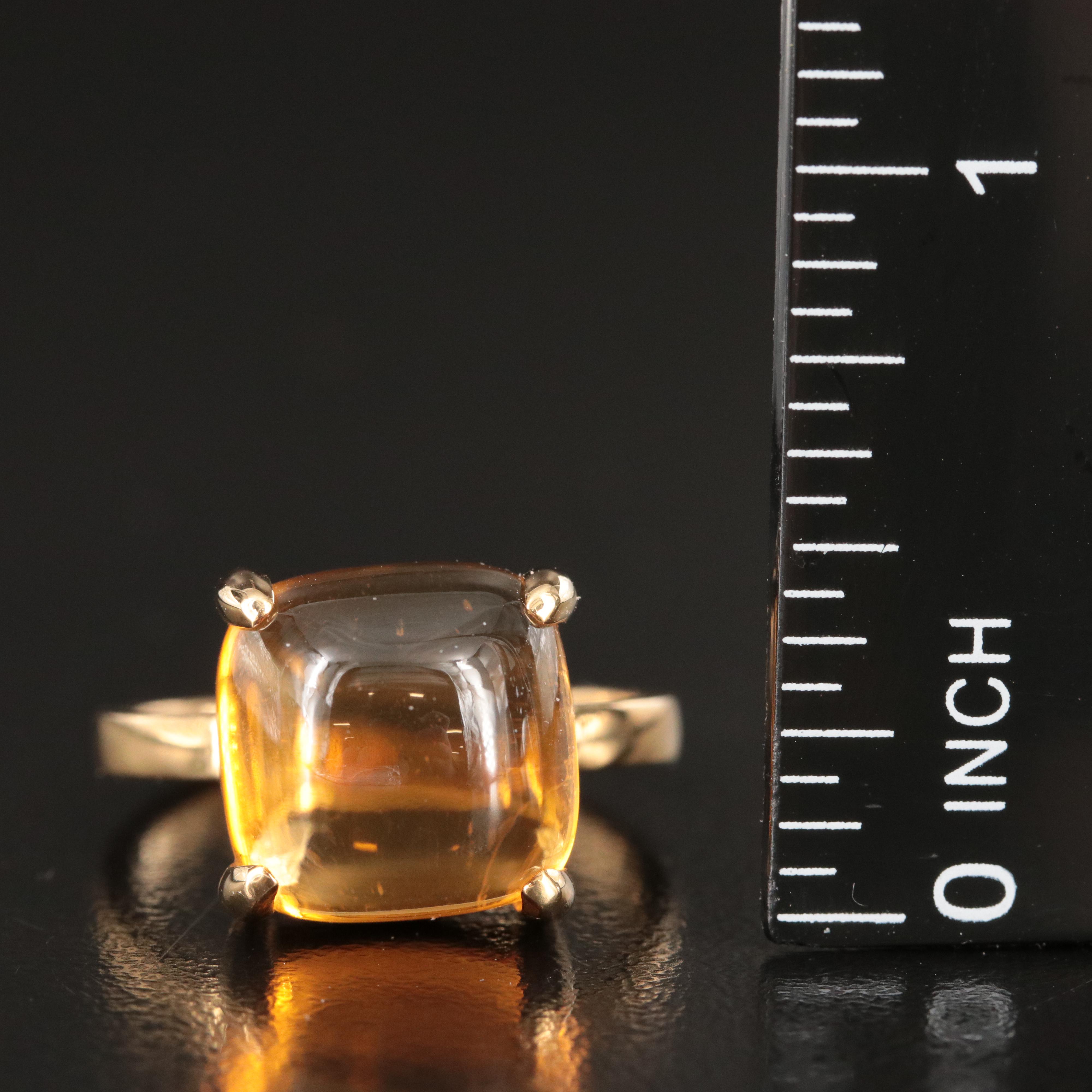 Paloma Picasso for Tiffany & Co. 18K Citrine Sugar Stack Ring