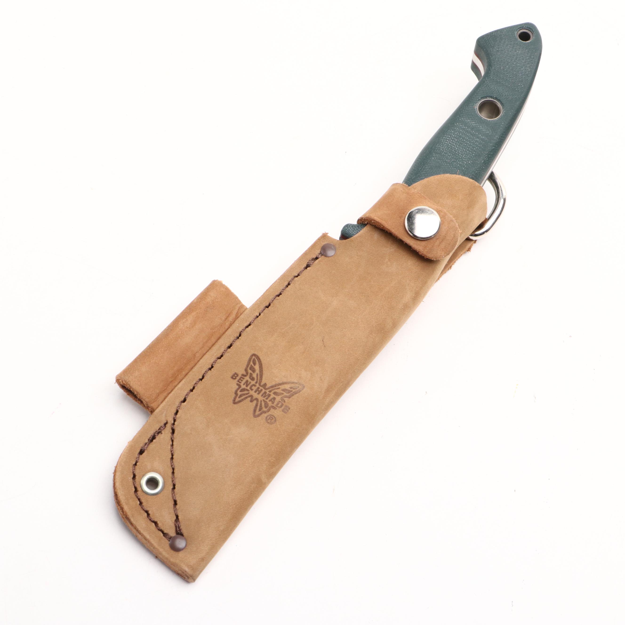 Benchmade Sibert Fixed Blade Knife with Gerber and Buck Folding Knives