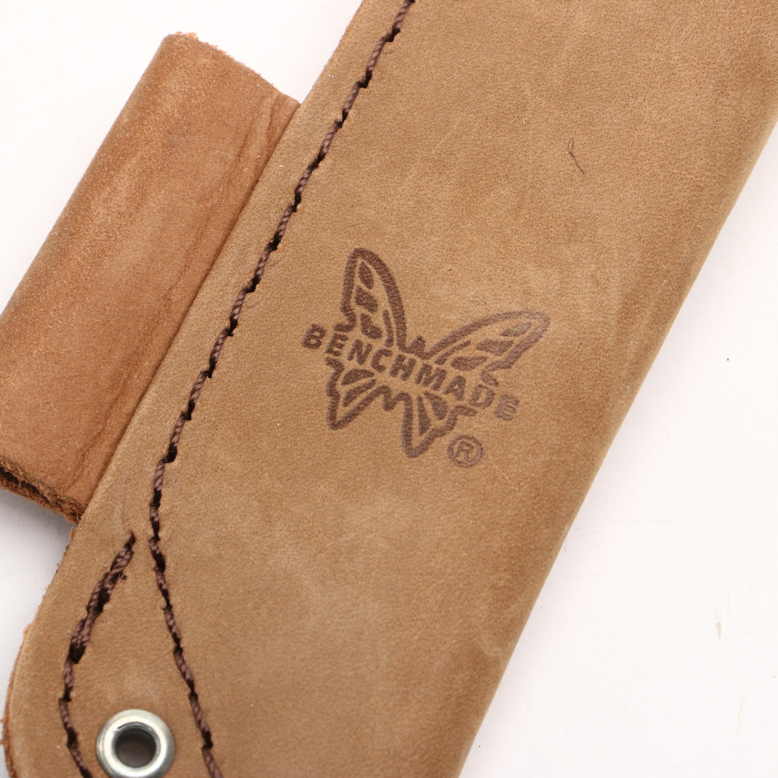 Benchmade Sibert Fixed Blade Knife with Gerber and Buck Folding Knives