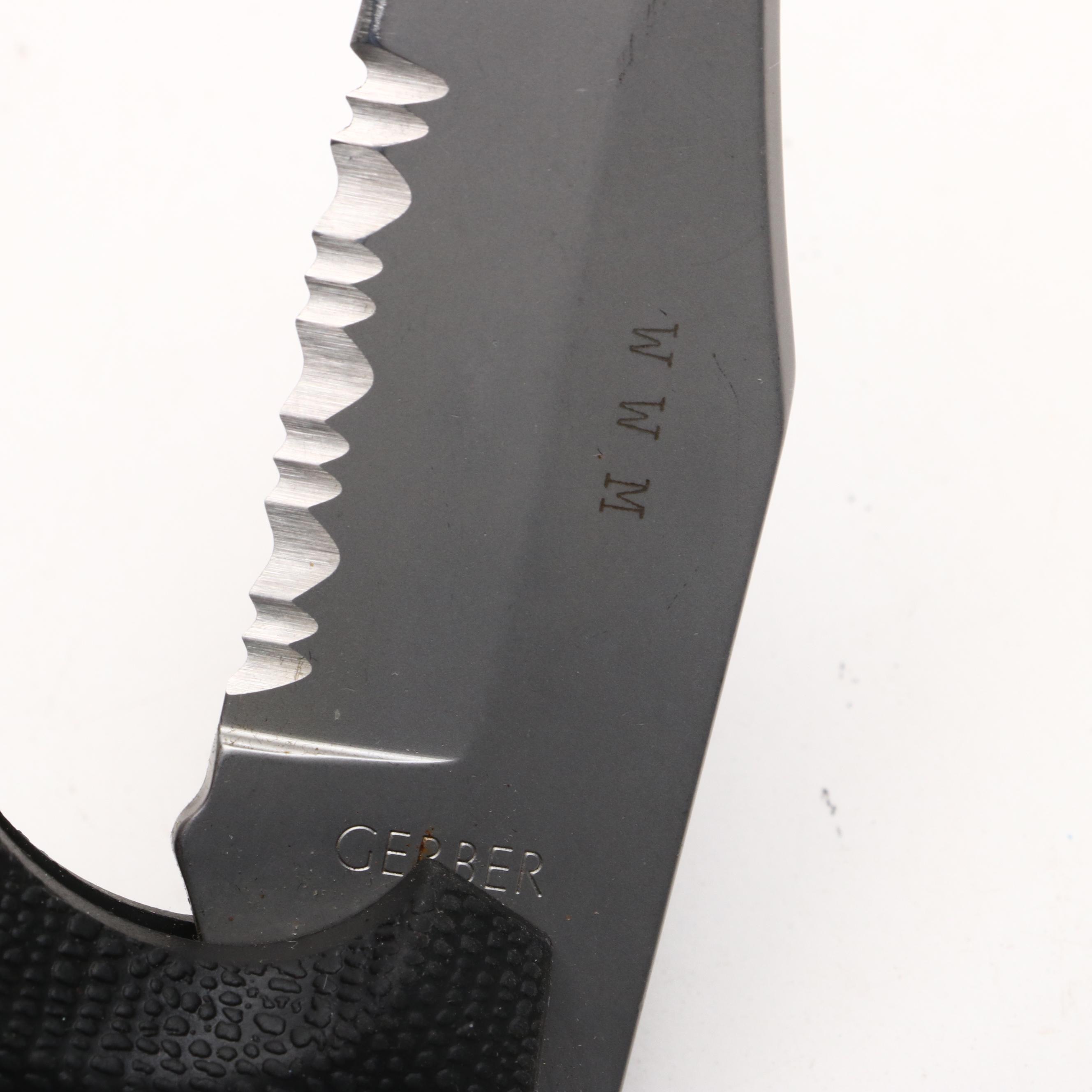 Benchmade Sibert Fixed Blade Knife with Gerber and Buck Folding Knives