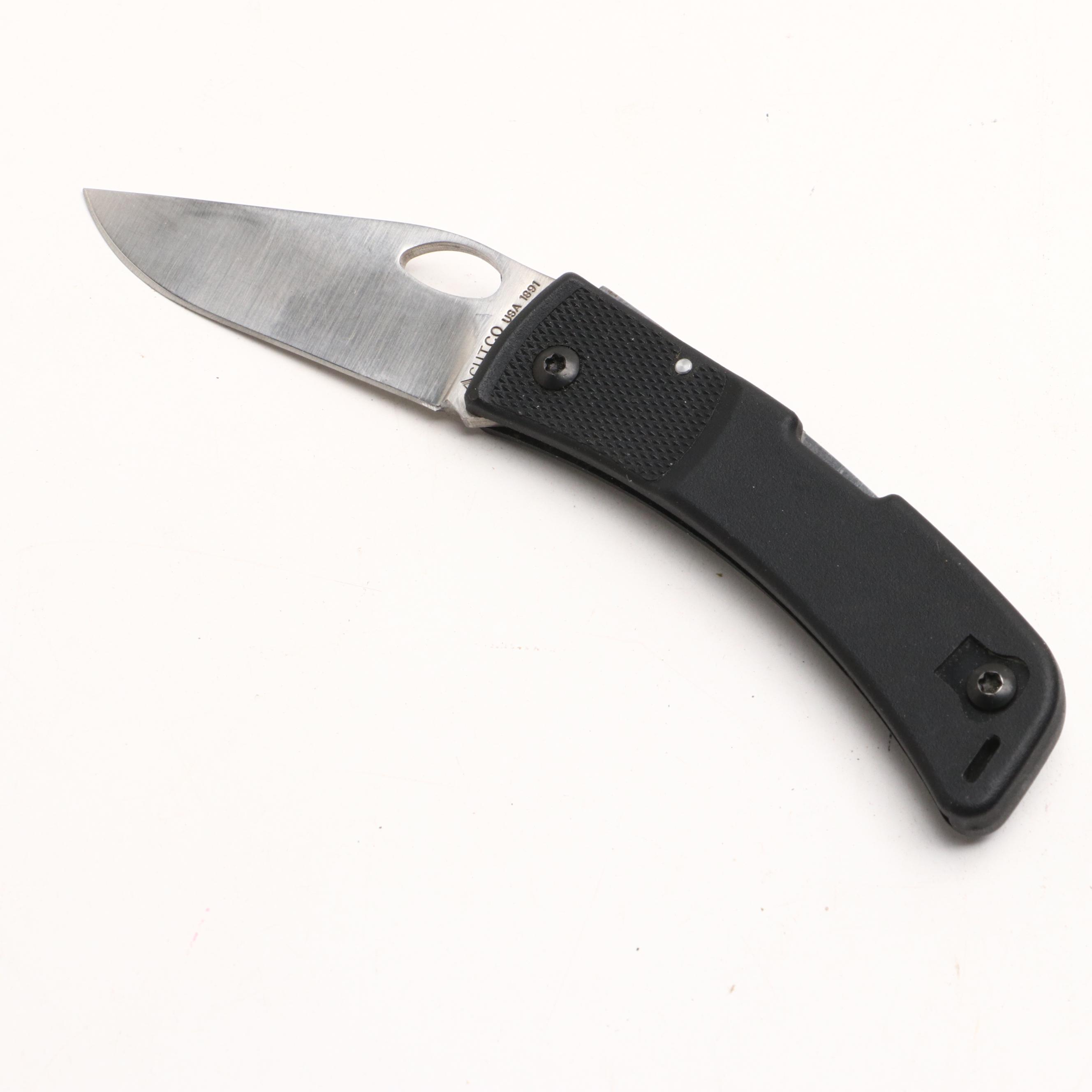 Benchmade 154CM and S90V Folding Knives and Sheath with Cutco Knife