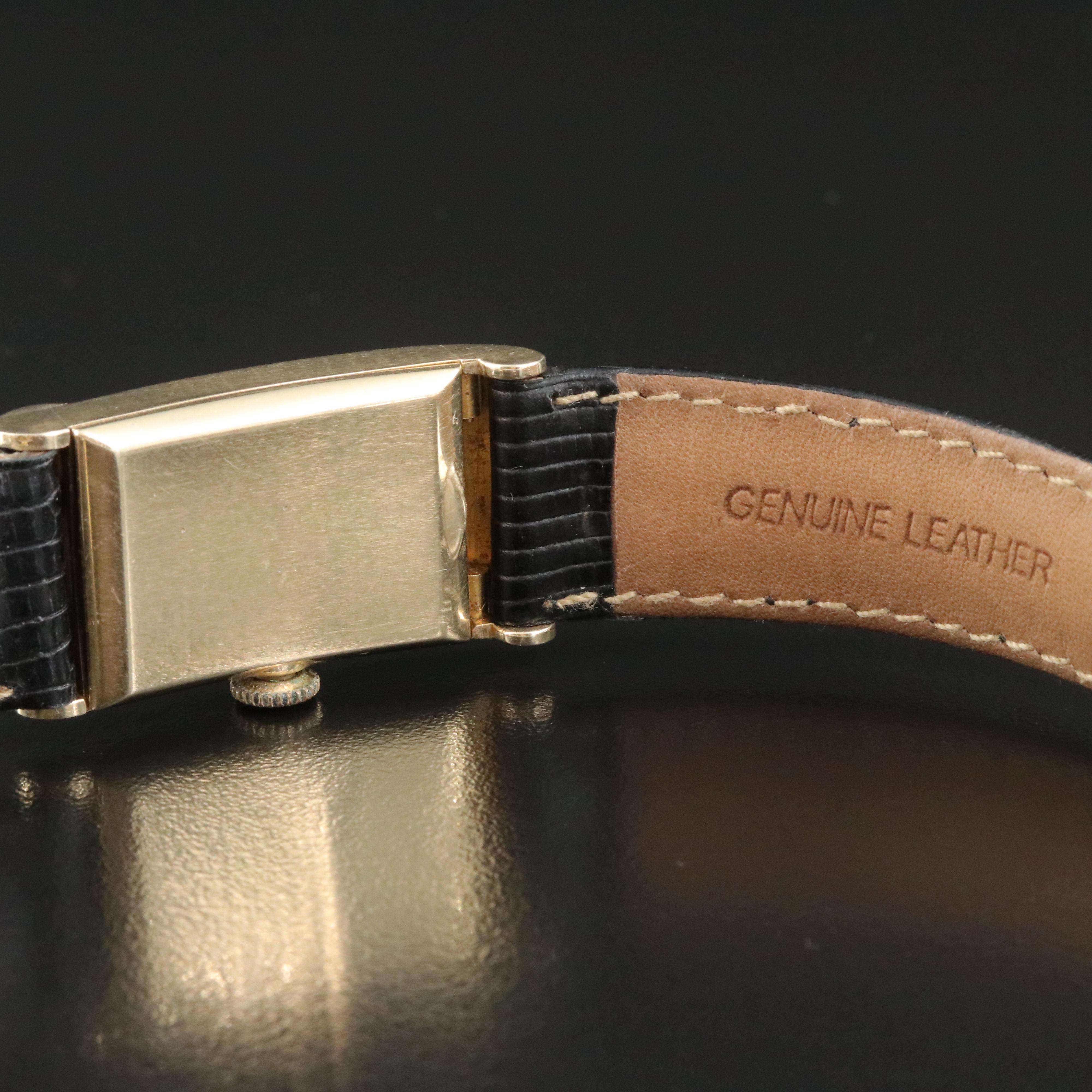 Vintage Lord Elgin 14K Tank Shape Watch