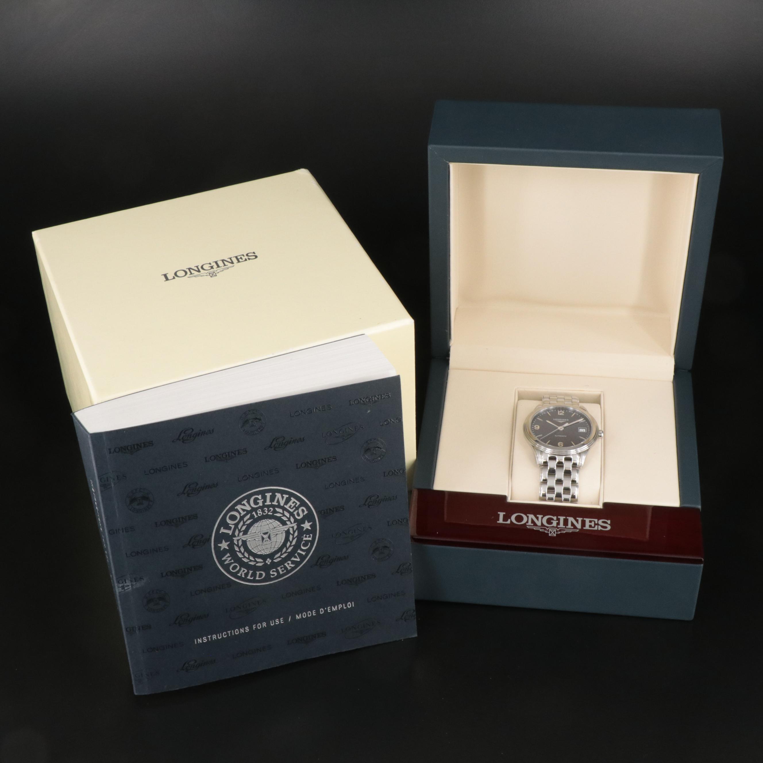 Longines Flagship 36MM Stainless Steel Automatic Watch