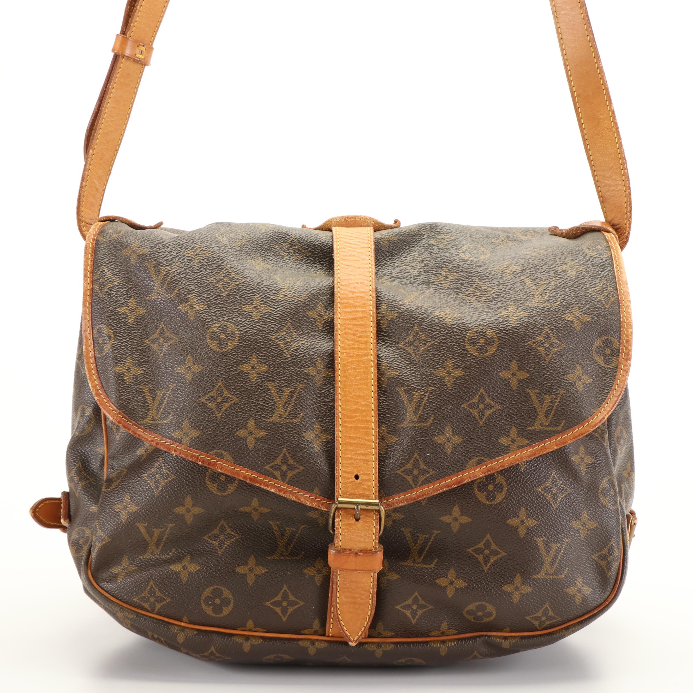Louis Vuitton Saumur 35 Shoulder Bag in Monogram Canvas
