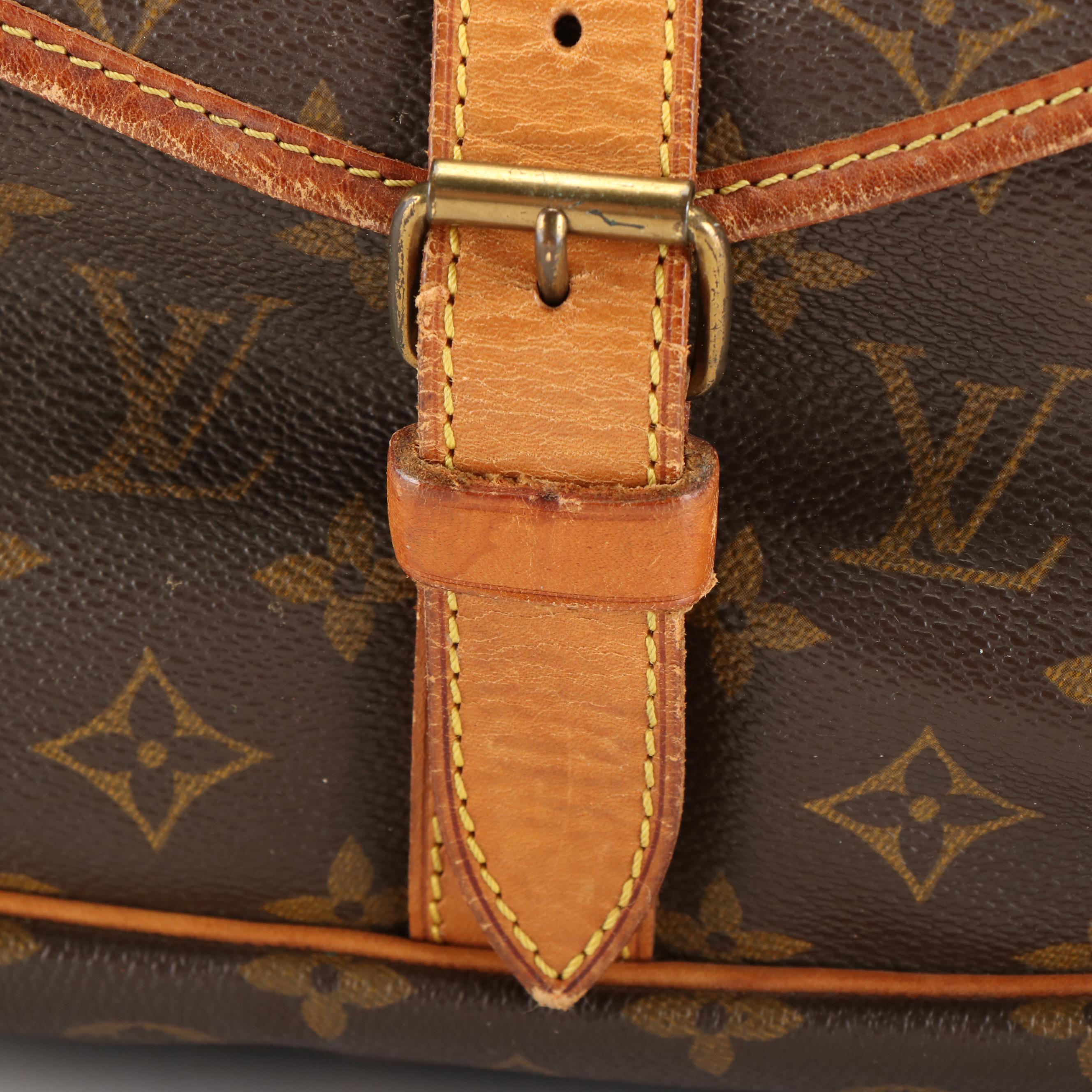 Louis Vuitton Saumur 35 Shoulder Bag in Monogram Canvas