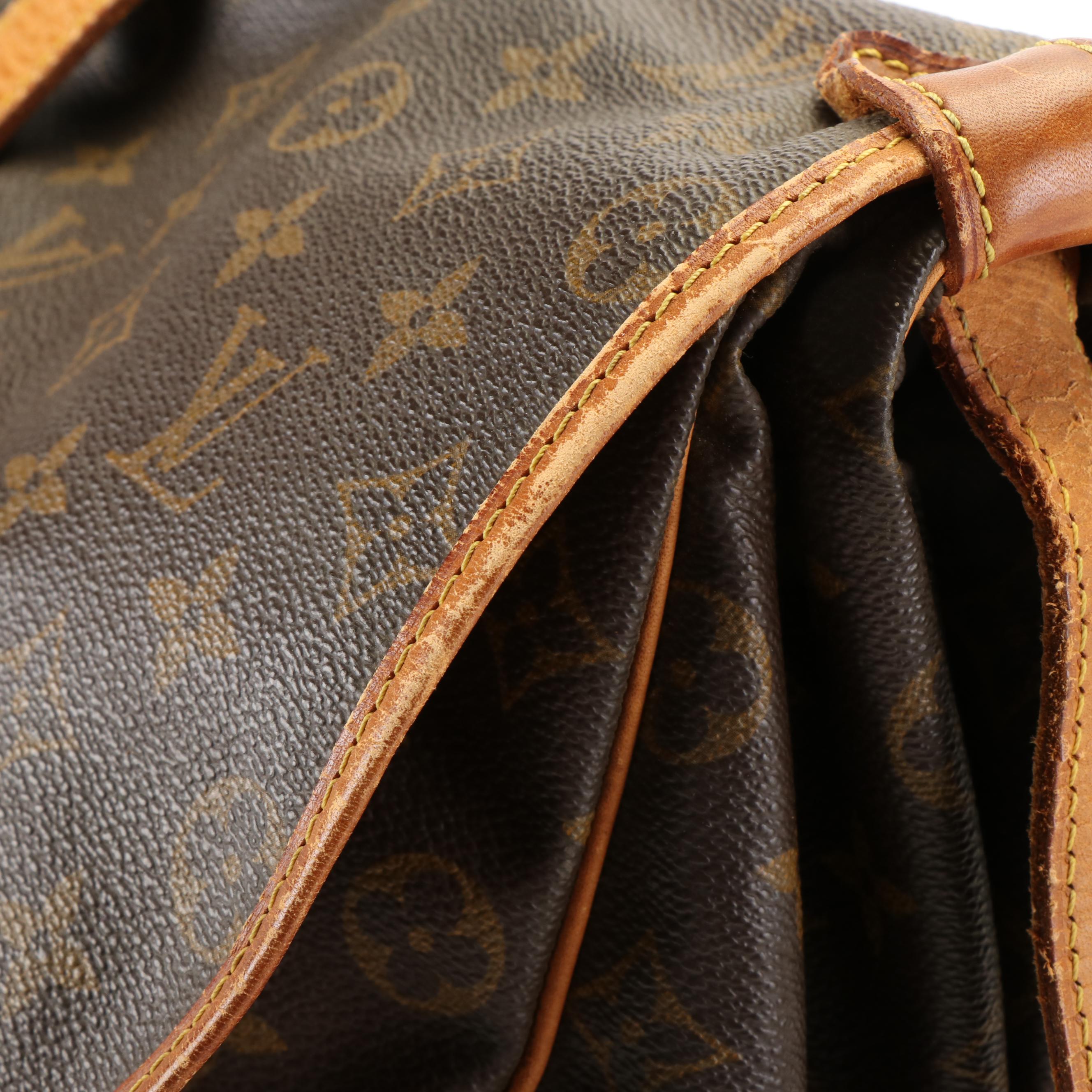 Louis Vuitton Saumur 35 Shoulder Bag in Monogram Canvas