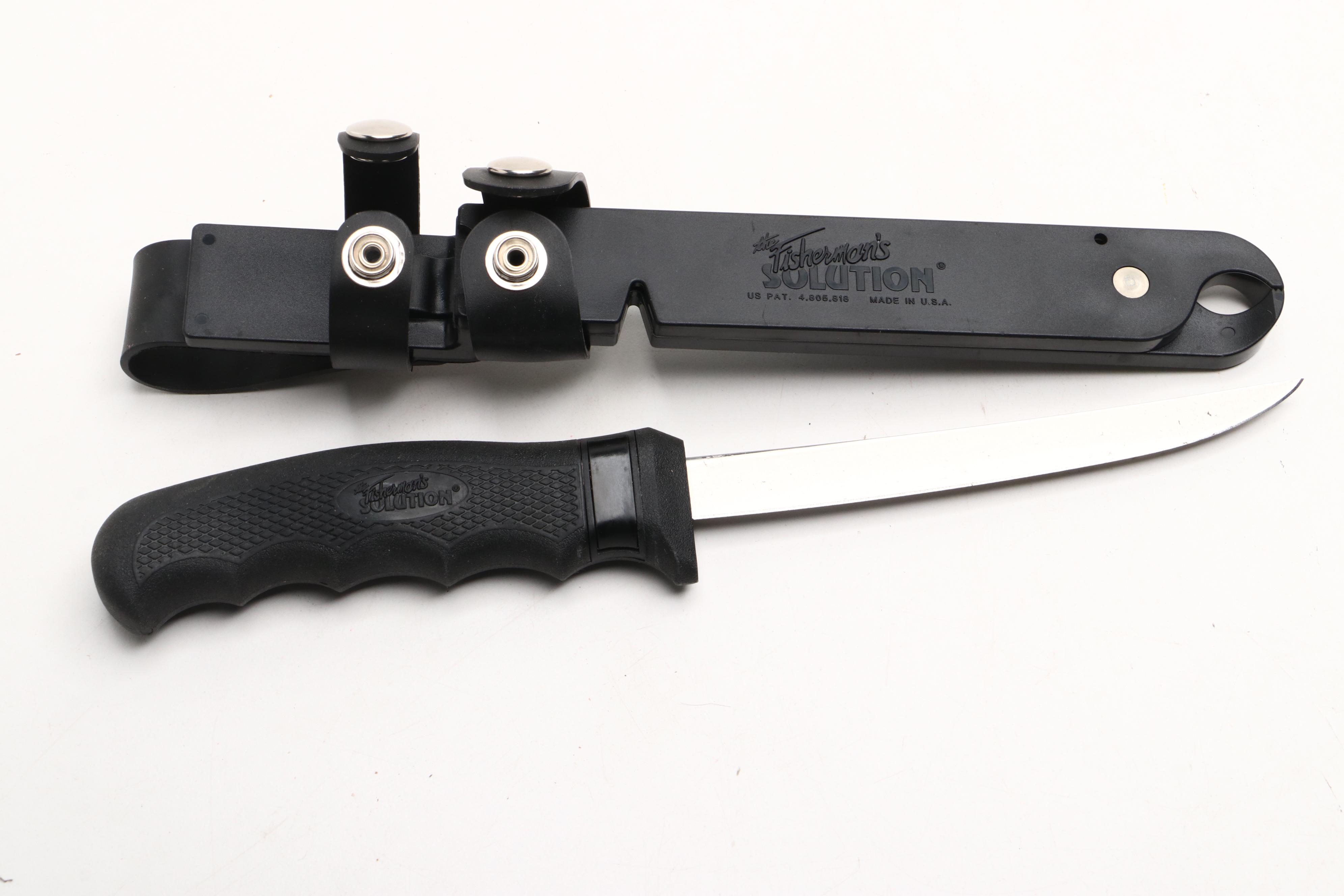 Bubba Electric Filleting Knife with Benchmade and Casström Folding