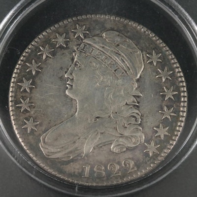 1822 Capped Bust Silver Half Dollar