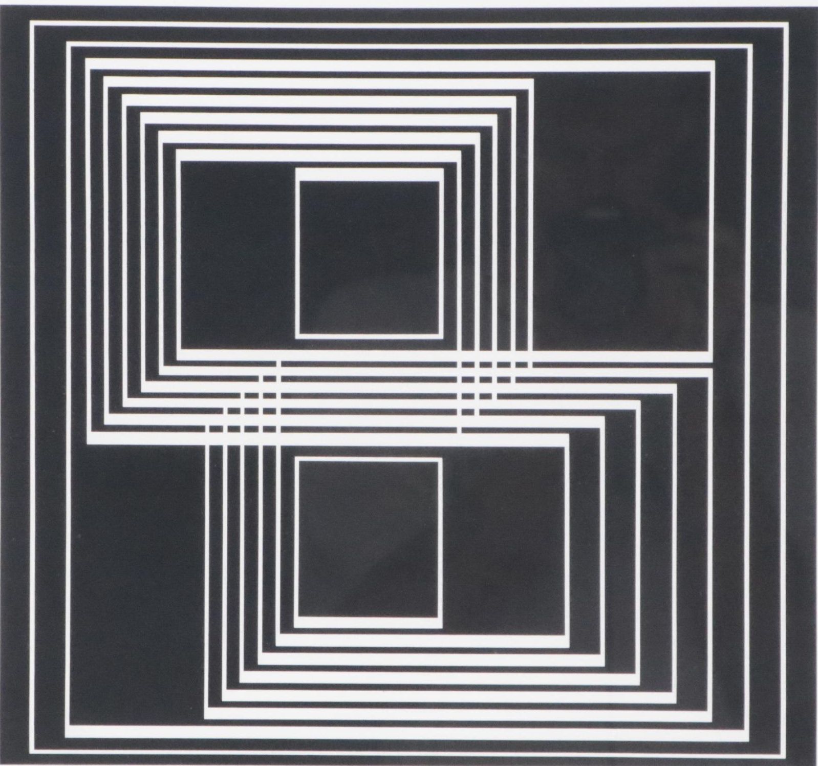 Josef Albers Serigraph from "Formulation: Articulation" Suite, 1972