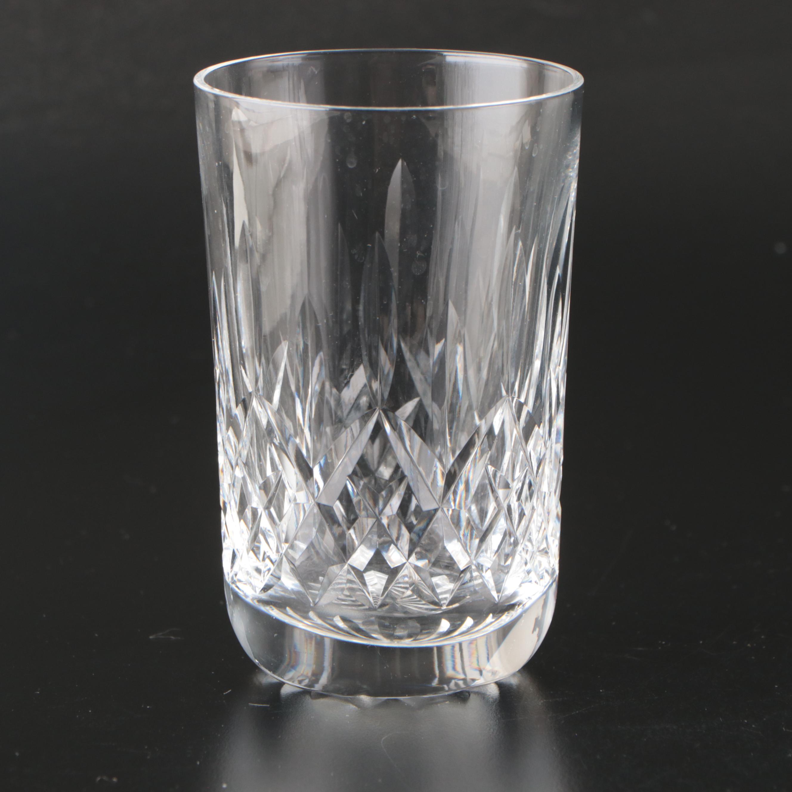Waterford Crystal "Lismore" Iced Tea Glasses and Highball Glasses