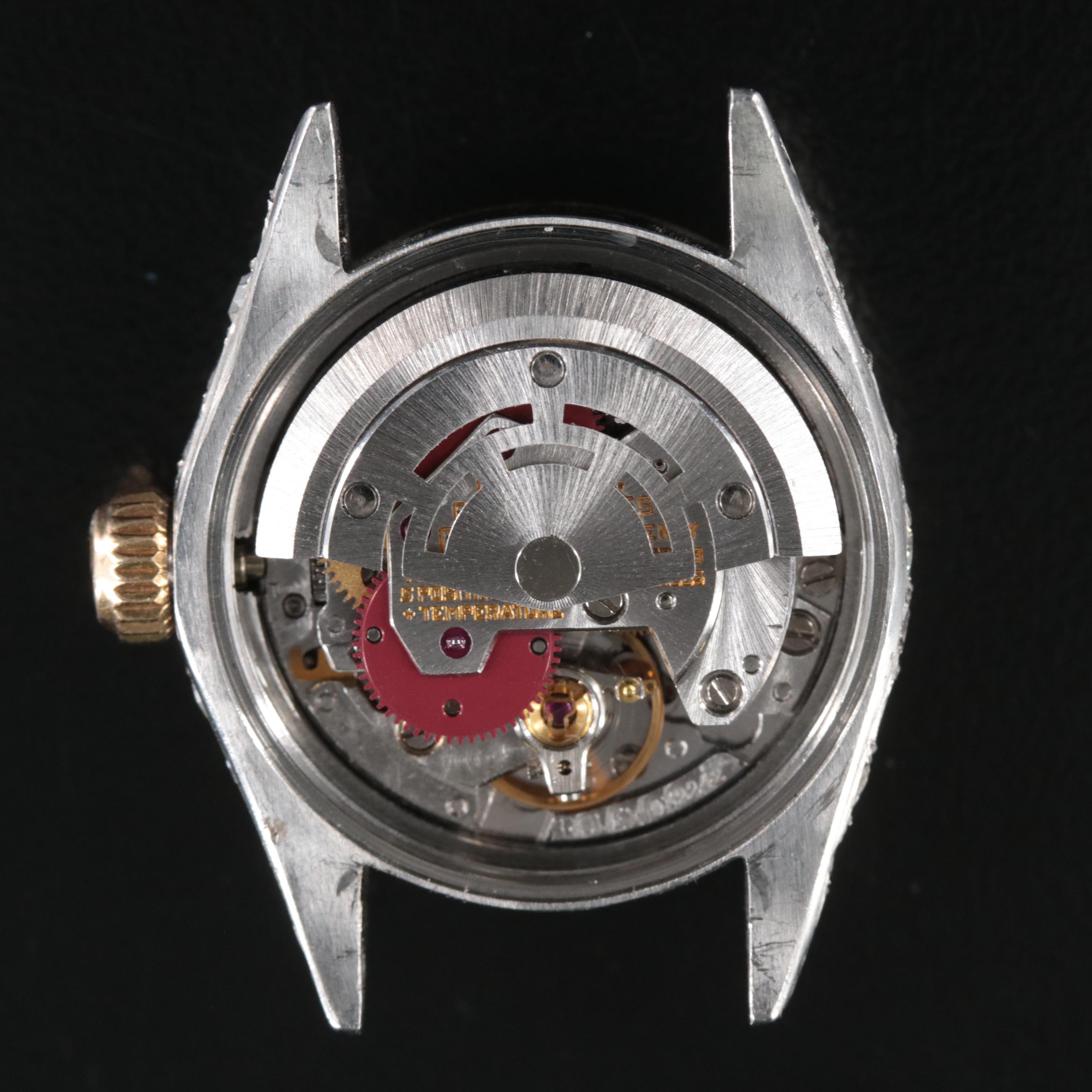 1981 Rolex Oyster Perpetual Zephyr Dial and Bezel Watch