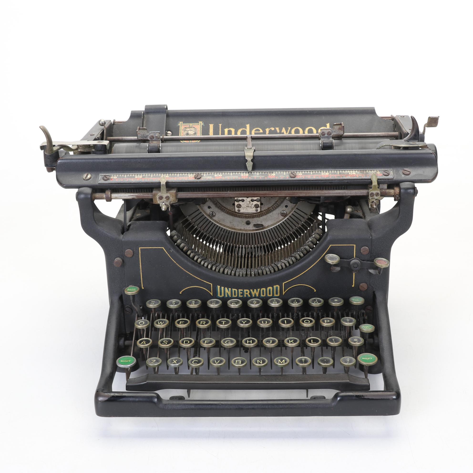 Underwood No. 5 Typewriter, 1914