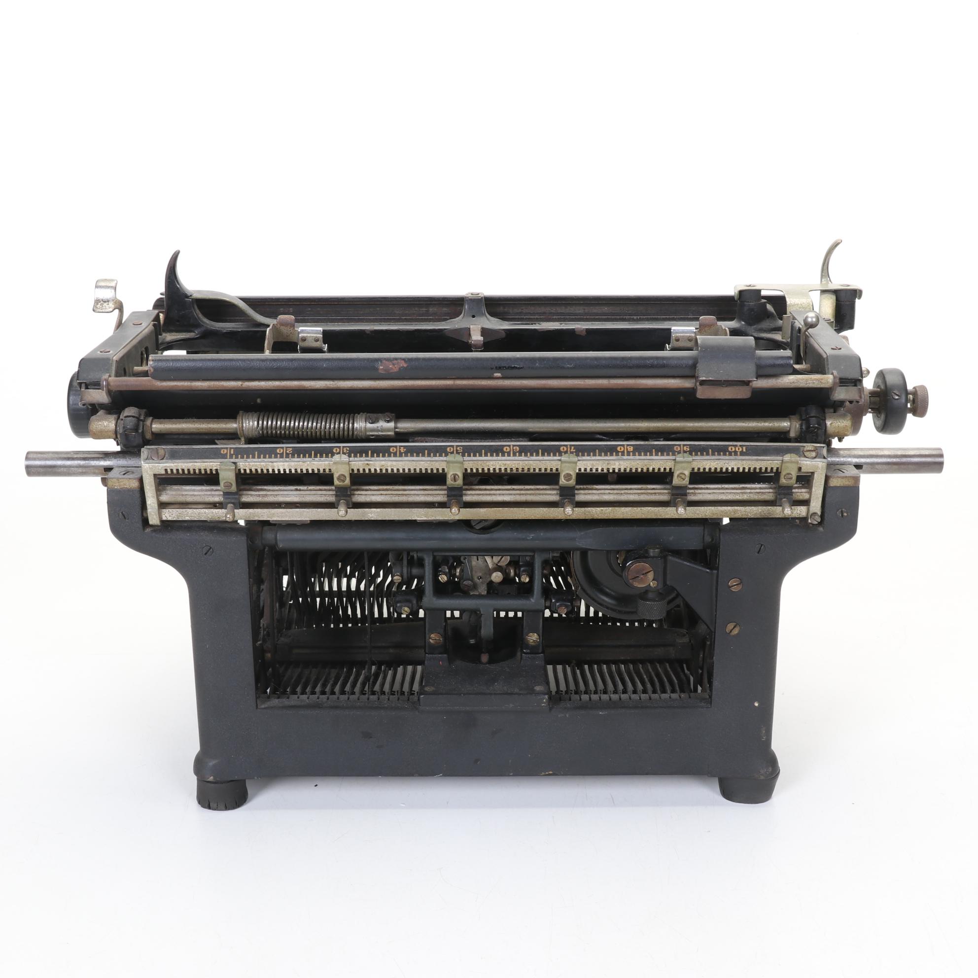 Underwood No. 5 Typewriter, 1914