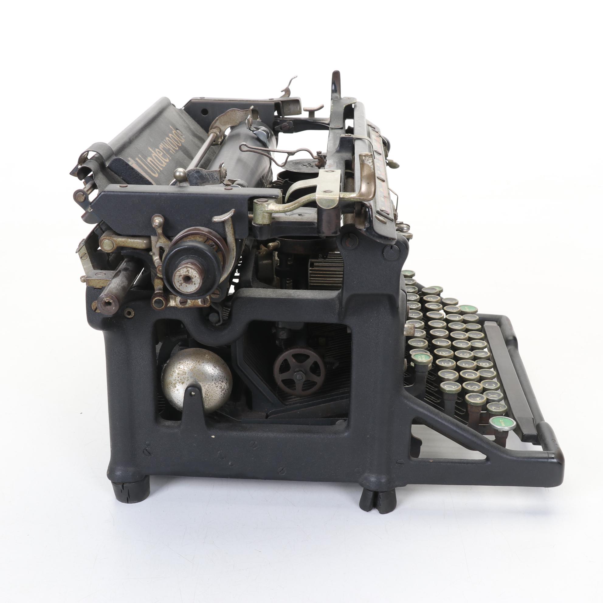 Underwood No. 5 Typewriter, 1914