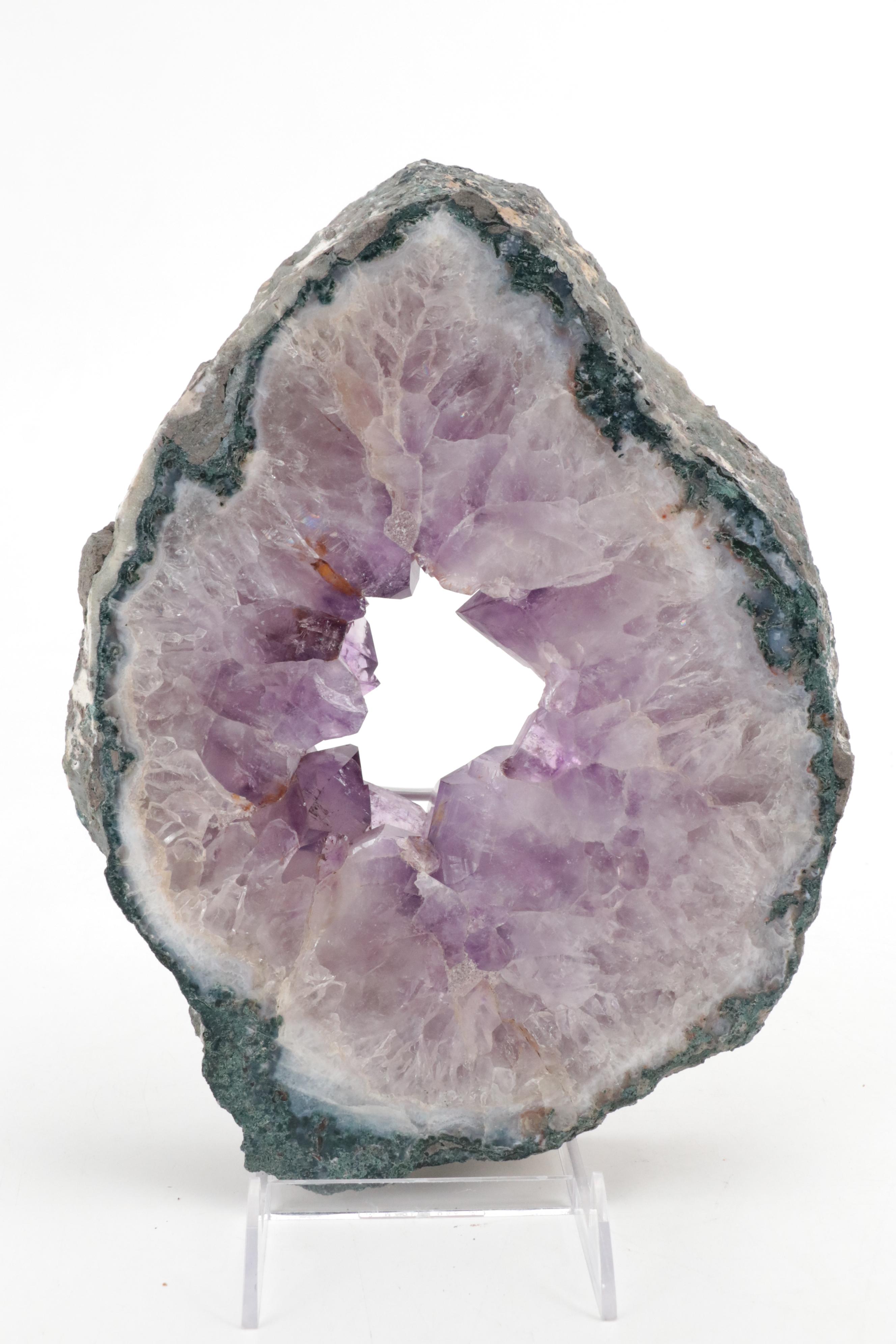 Amethyst Geode Slice