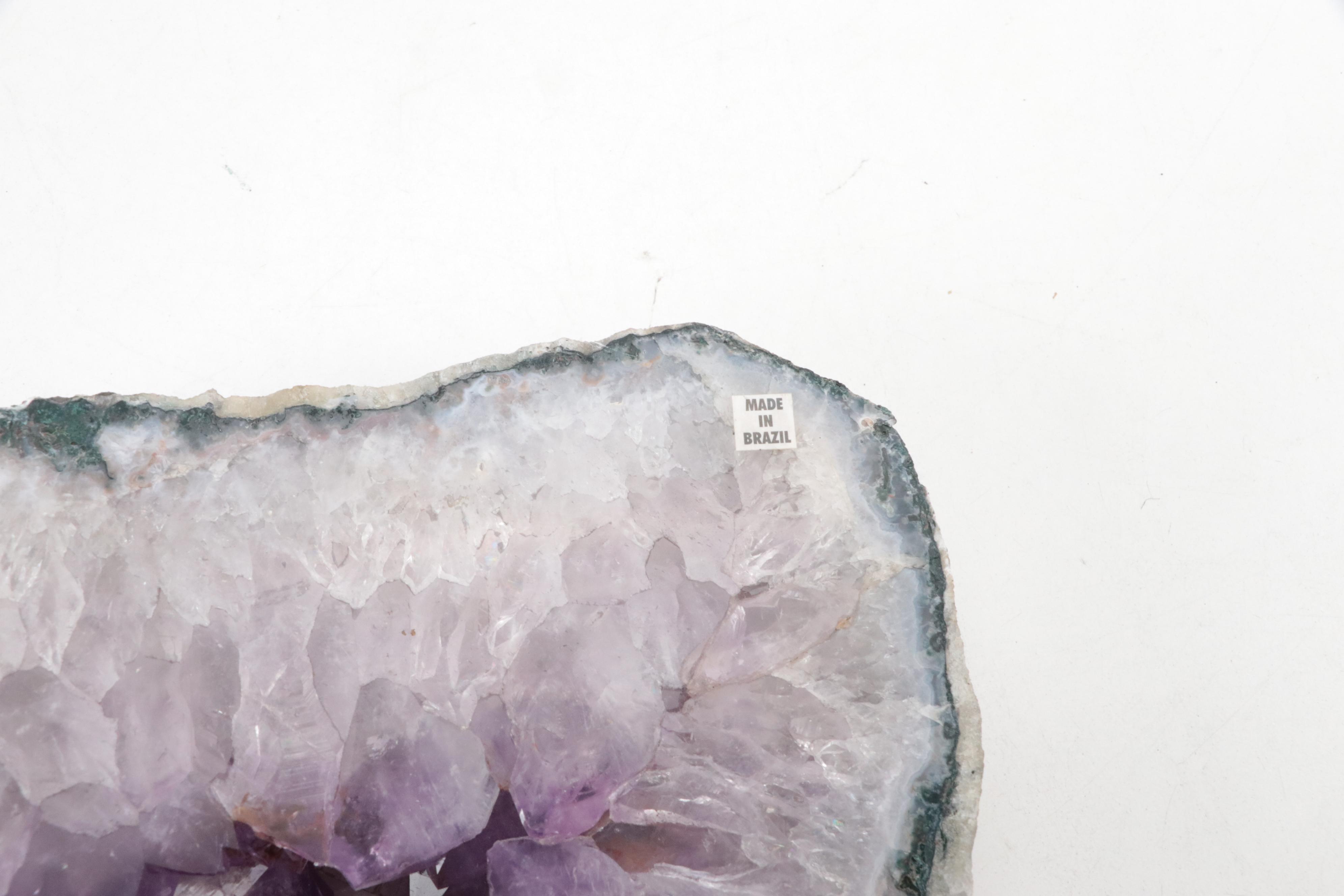 Amethyst Geode Slice