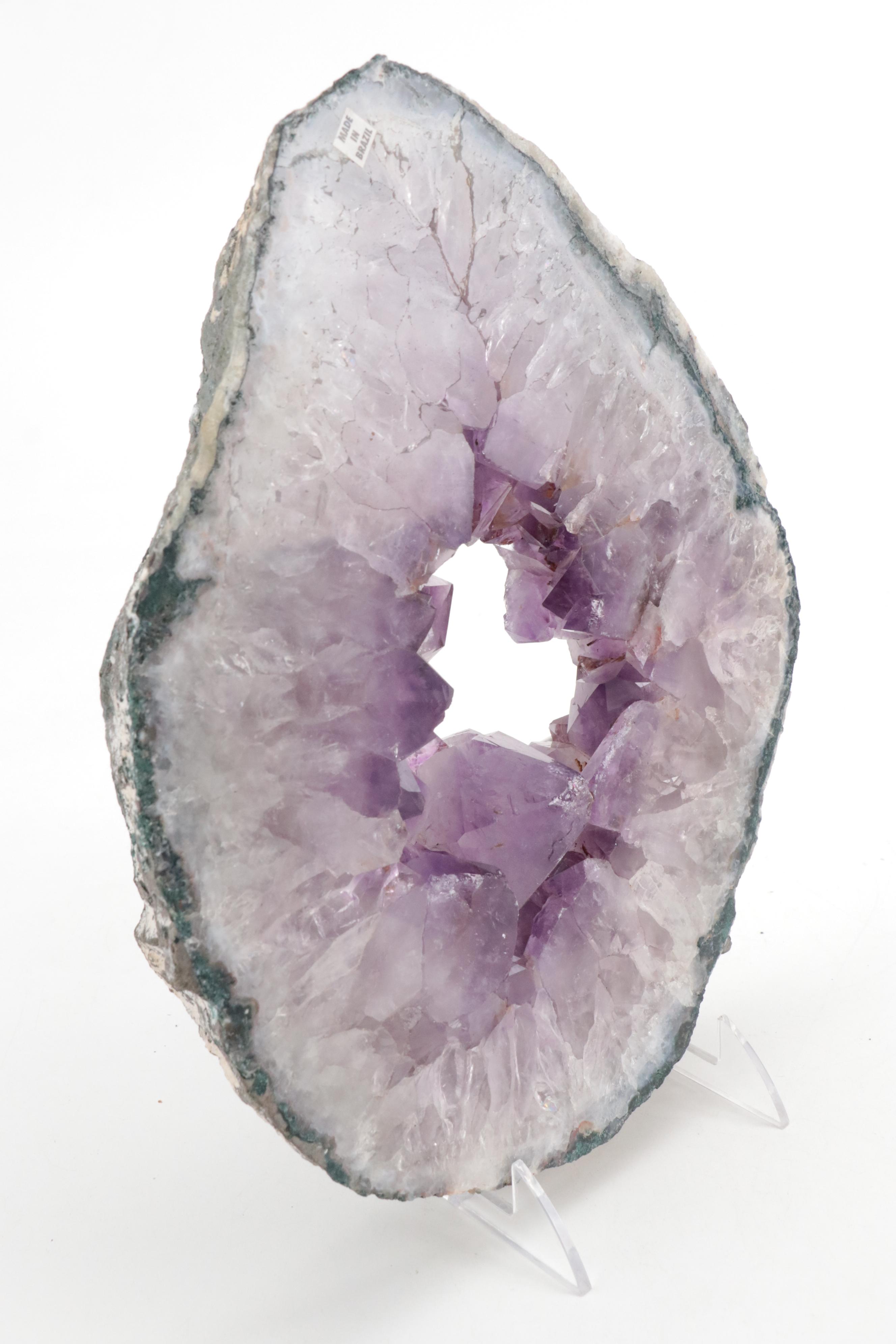 Amethyst Geode Slice