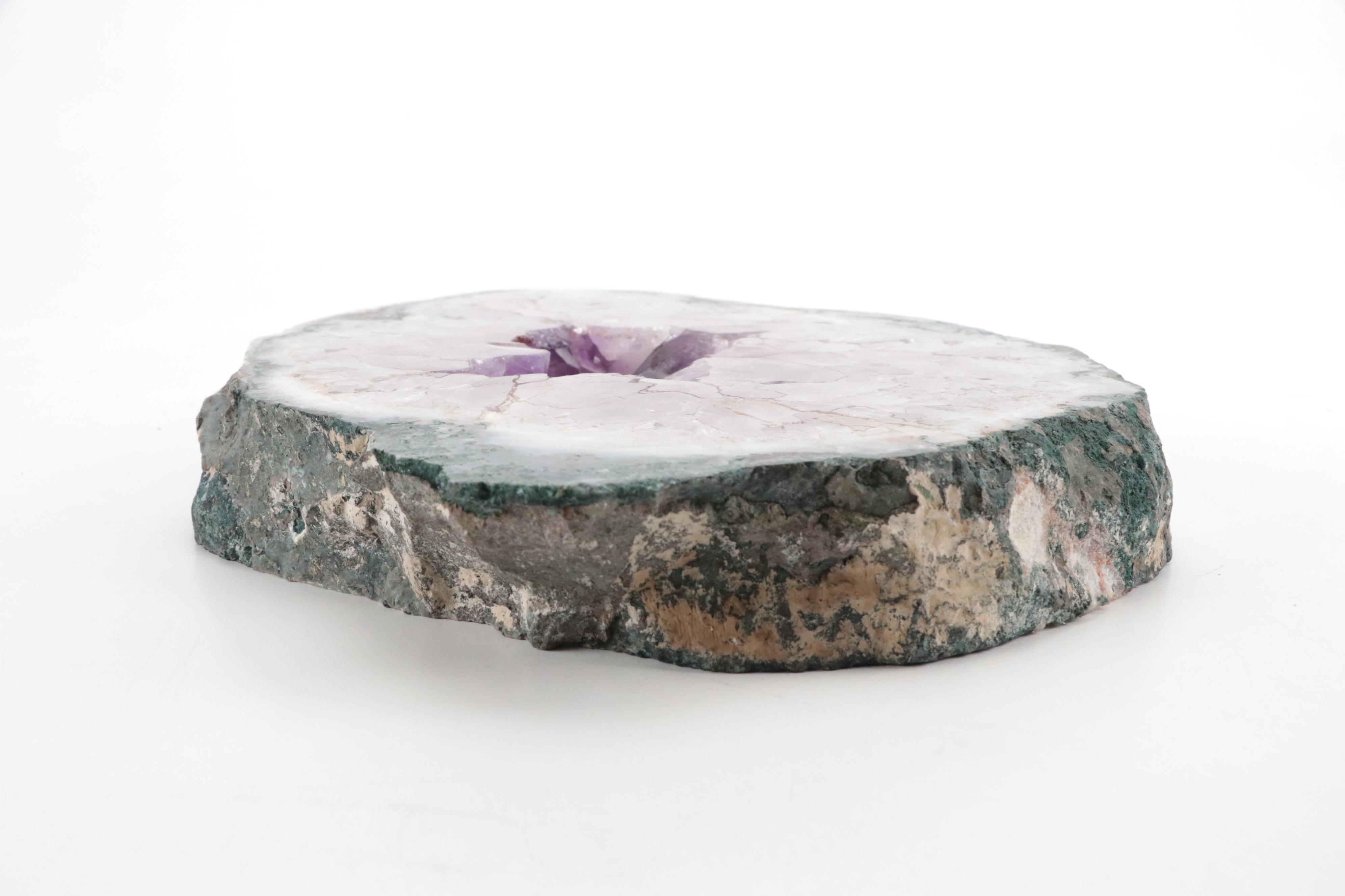 Amethyst Geode Slice