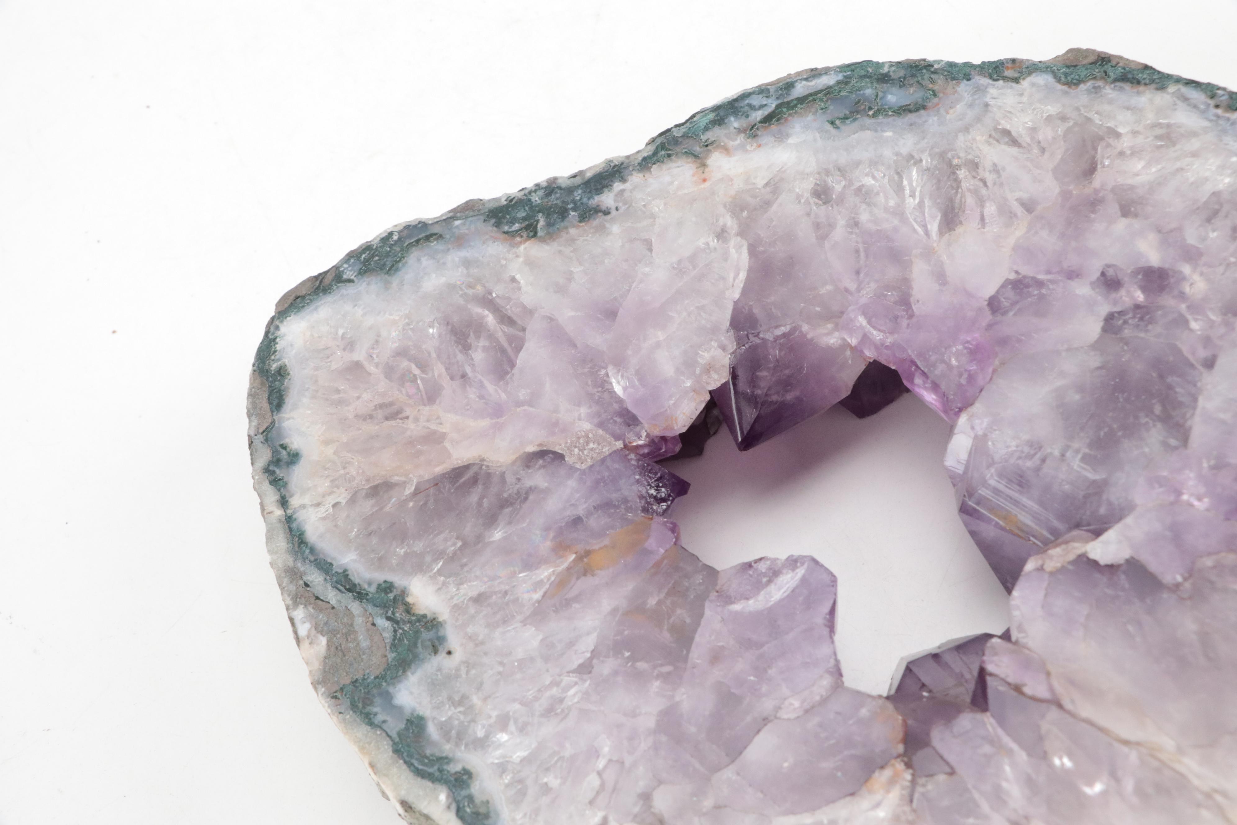 Amethyst Geode Slice