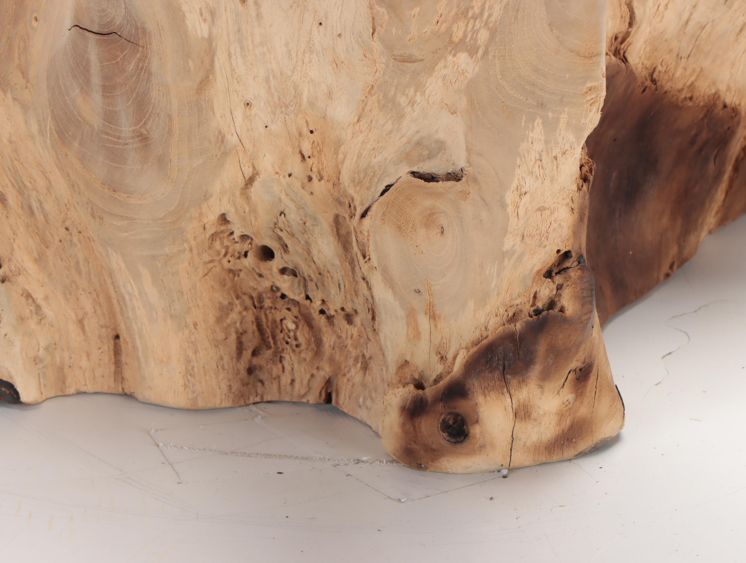 HandFinished Teak Tree Root Table Base Everything But The House