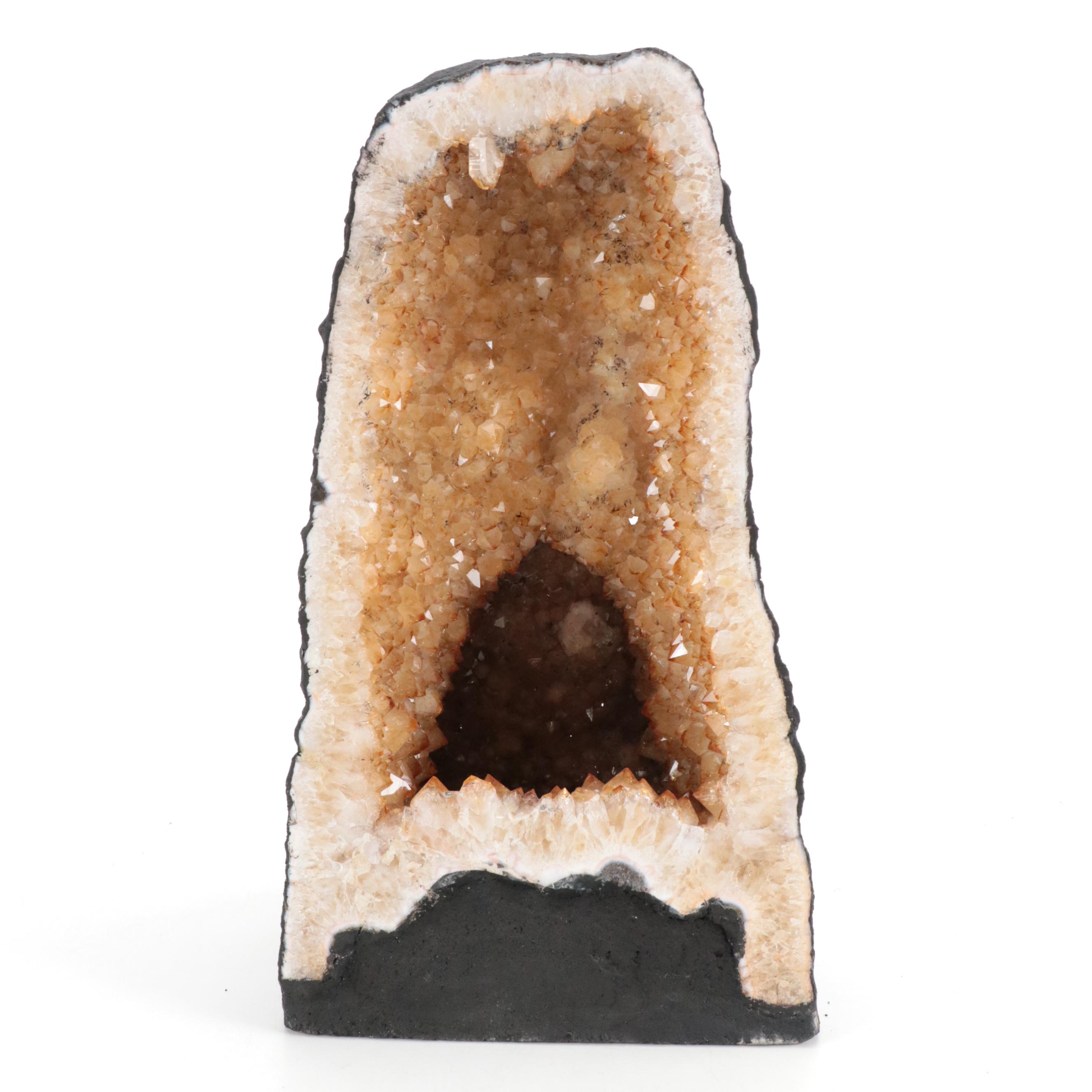 Citrine Cathedral Geode