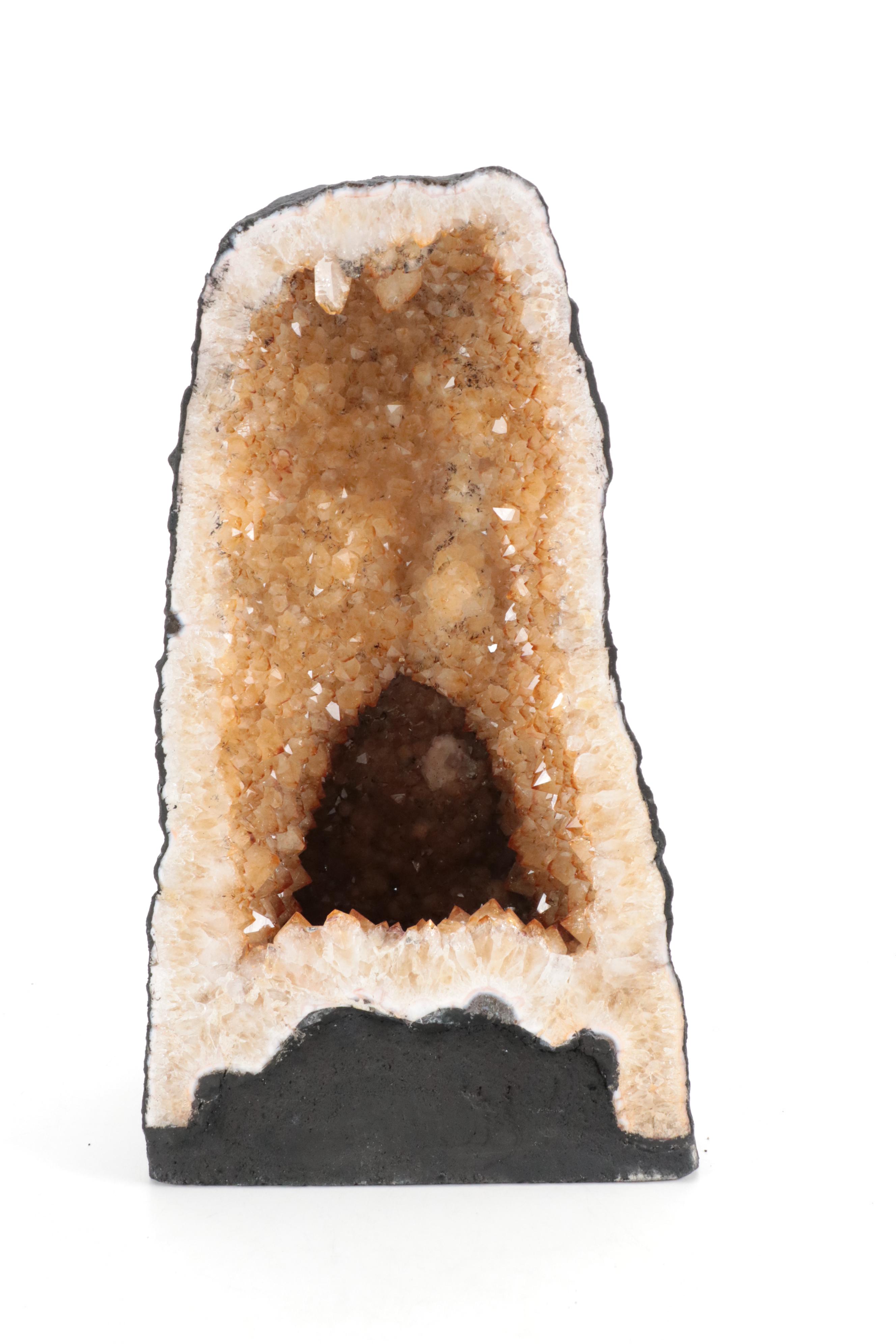 Citrine Cathedral Geode