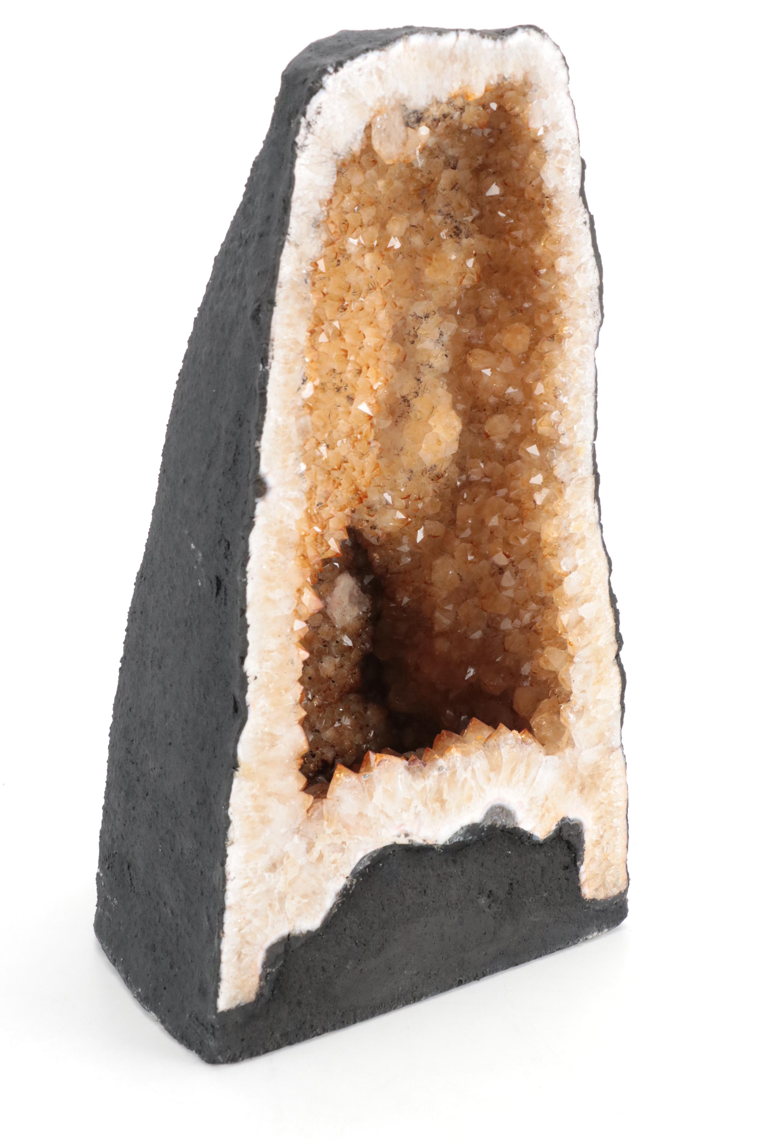Citrine Cathedral Geode