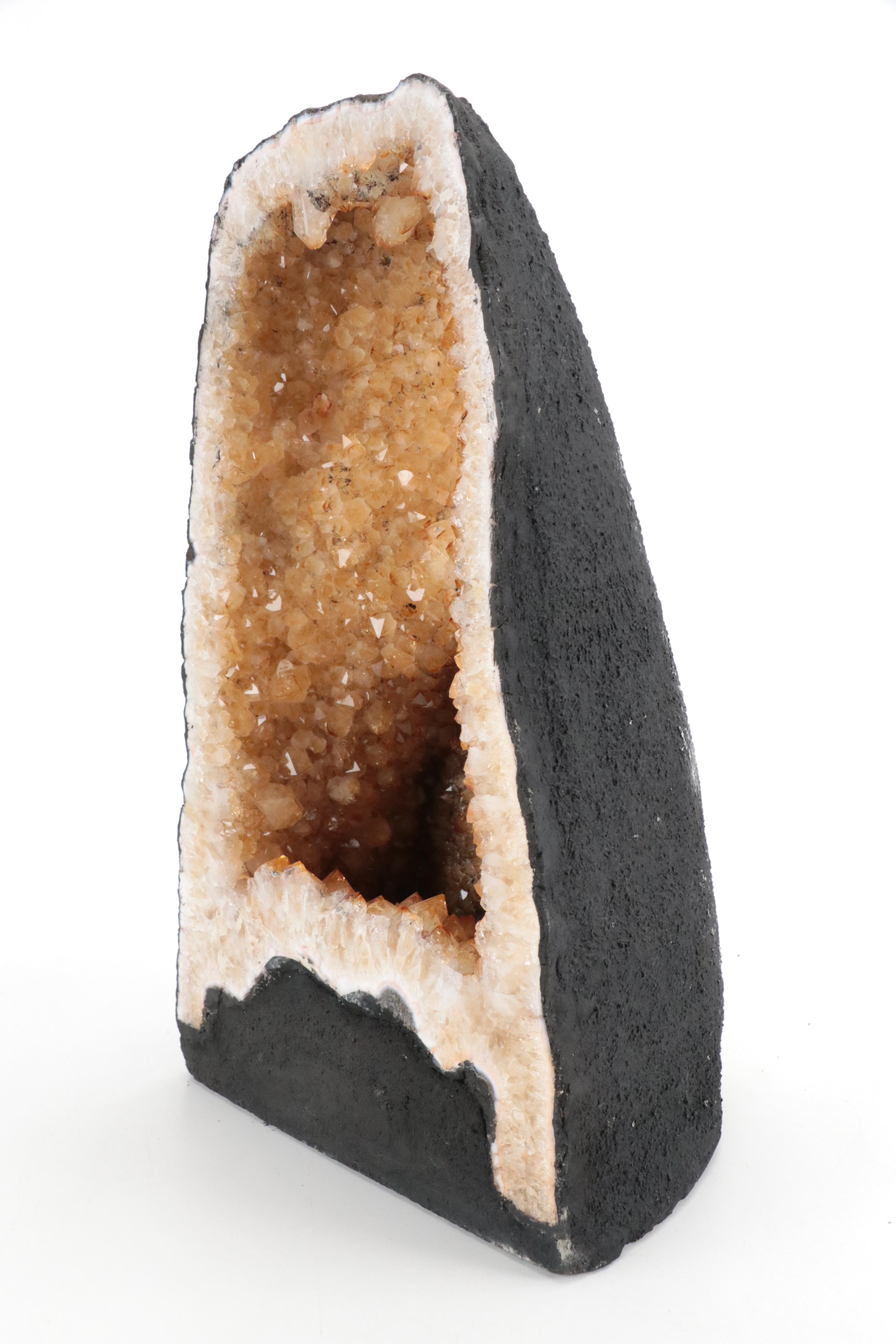 Citrine Cathedral Geode