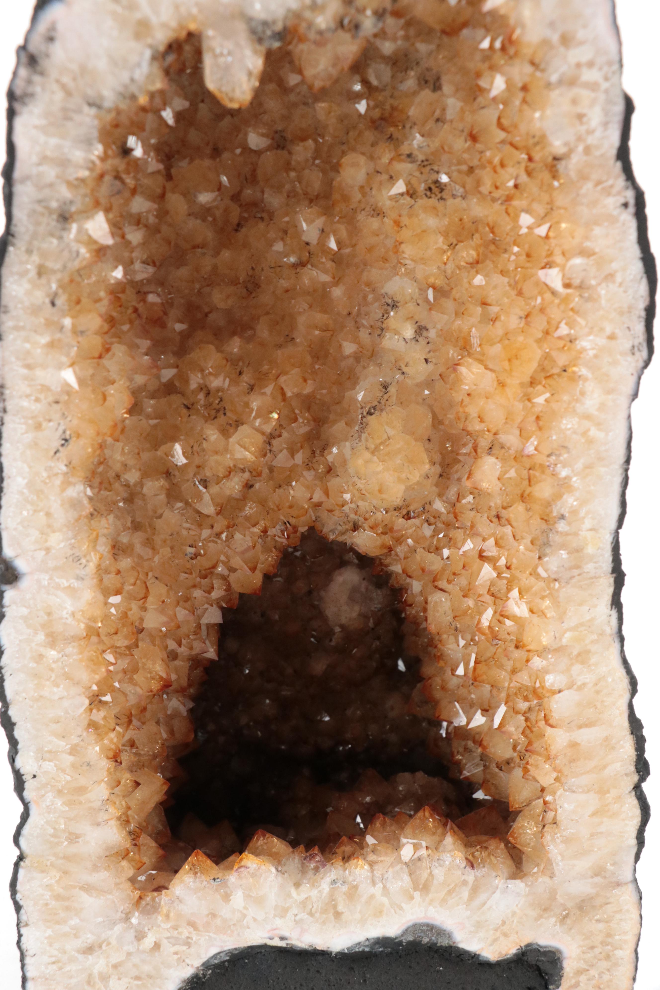 Citrine Cathedral Geode