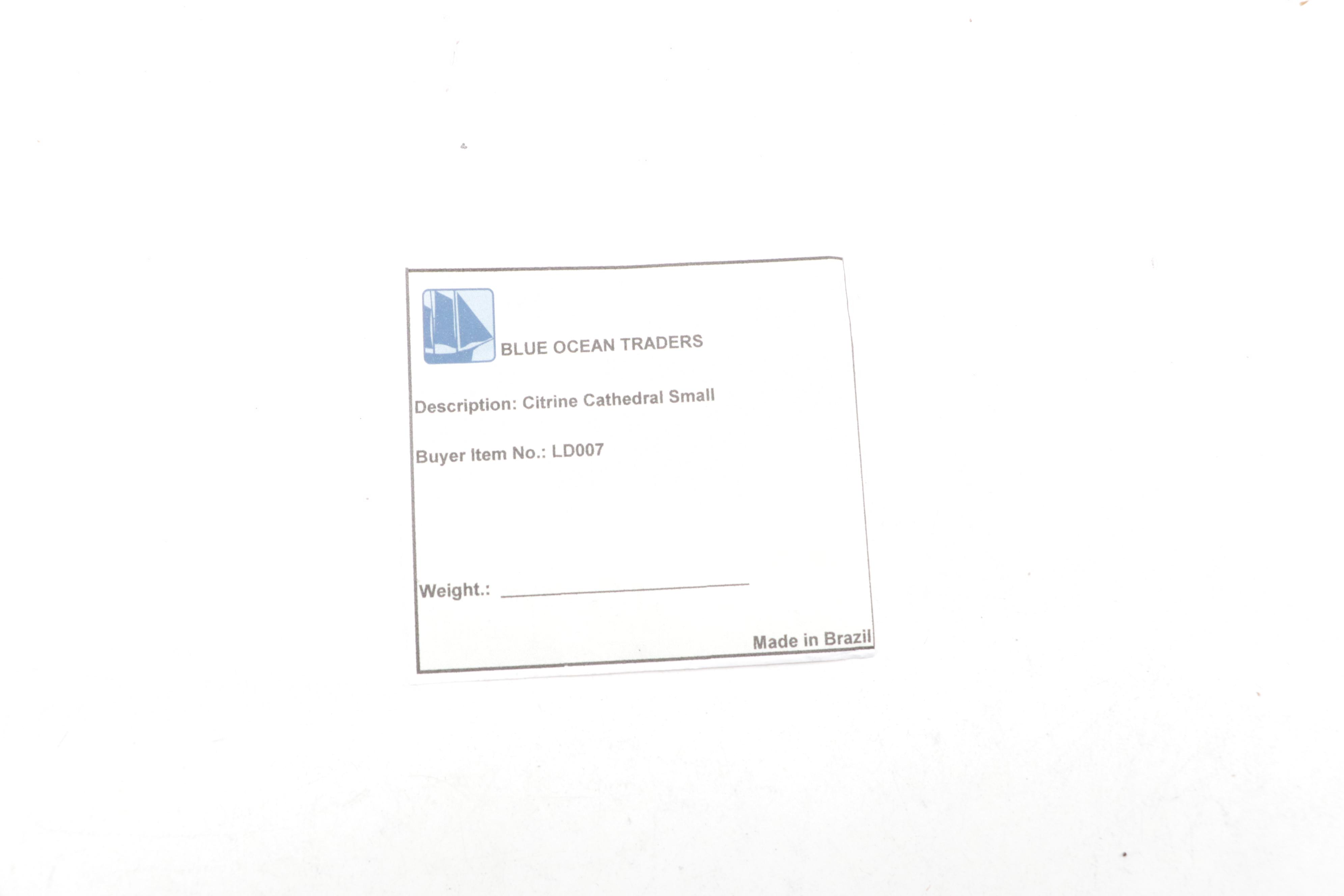 Citrine Cathedral Geode