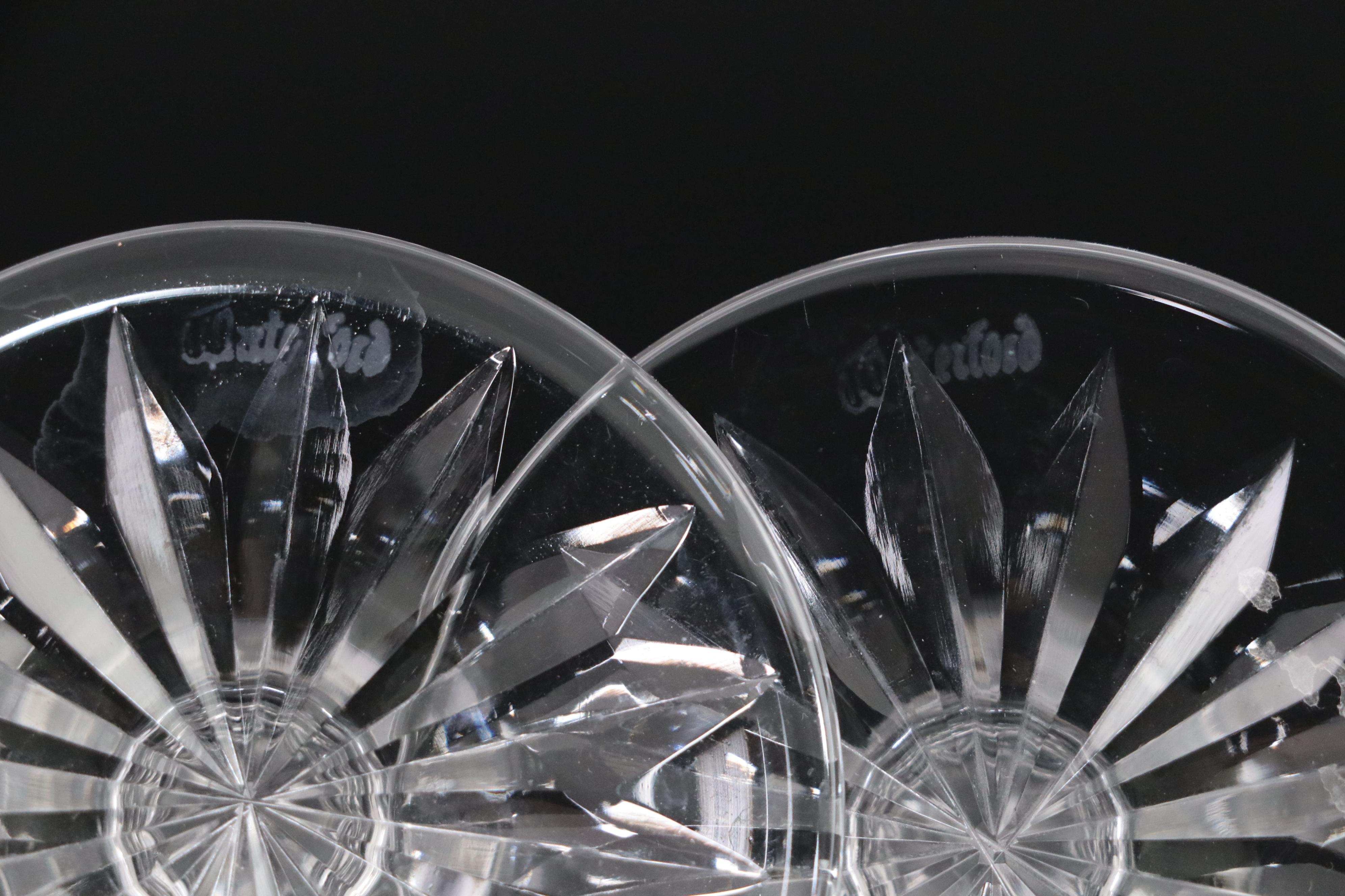 Waterford "Lismore" Crystal Champagne Flutes