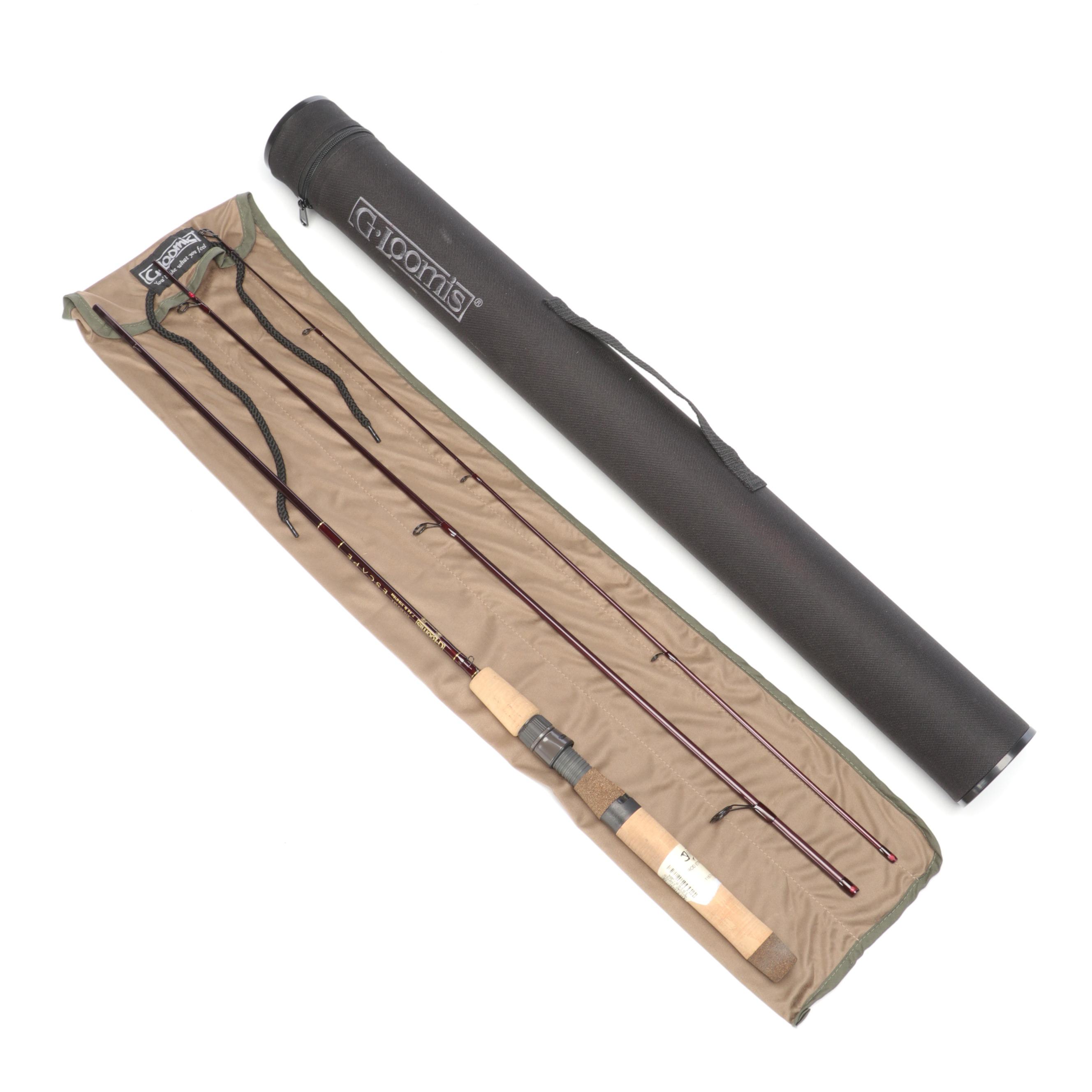 G. Loomis Escape Fishing Rod with Roll and Case