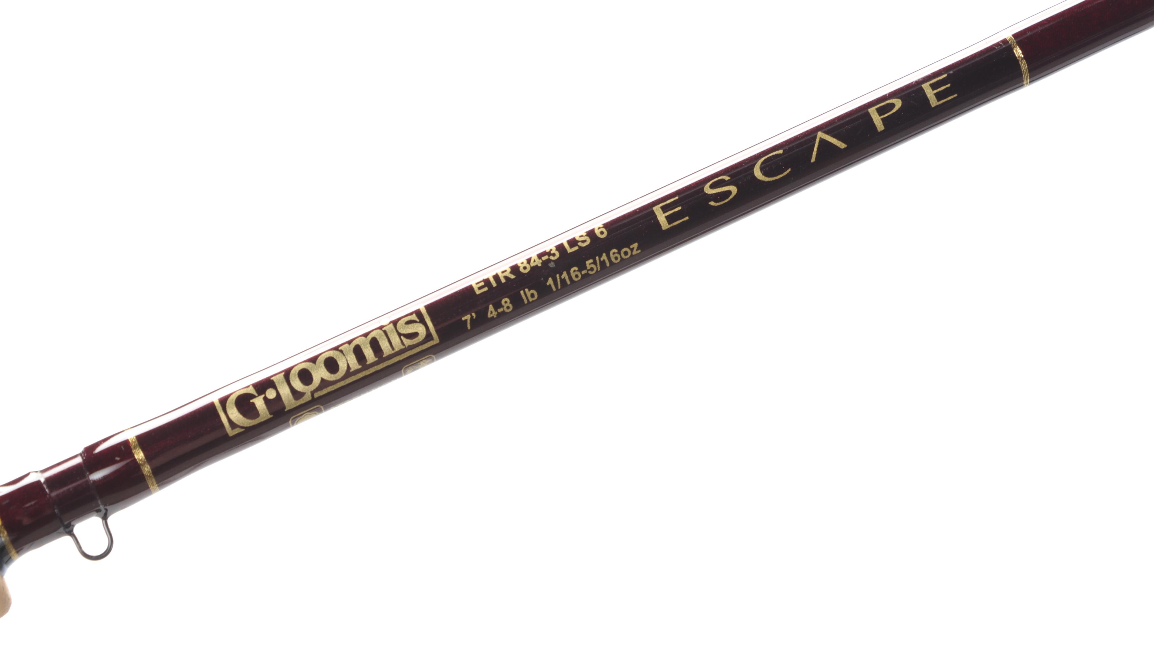 G. Loomis Escape Fishing Rod with Roll and Case